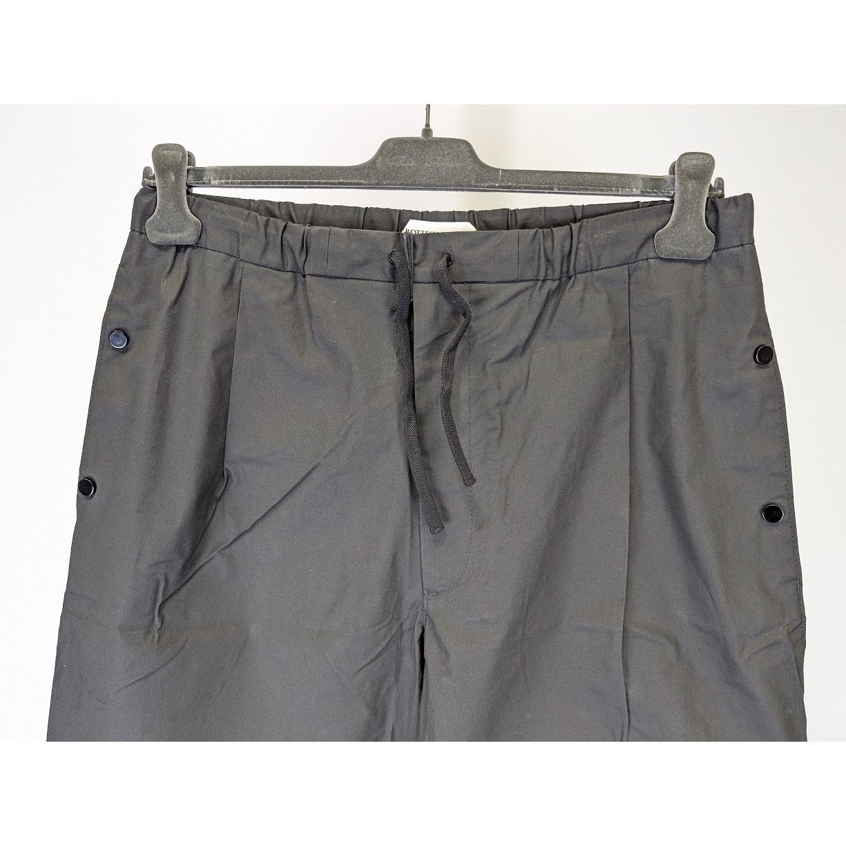 Bottega Veneta o1rshd1 Technical Coated Toile Pants in Black Size US 32 / EU 48 - 11 Thumbnail