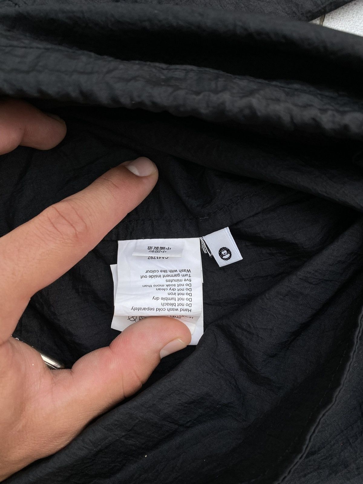 Aape AAPE RARE MULTI BACK LOGO NYLON RETRO OVERSIZED JACKET Size US L / EU 52-54 / 3 - 11 Thumbnail