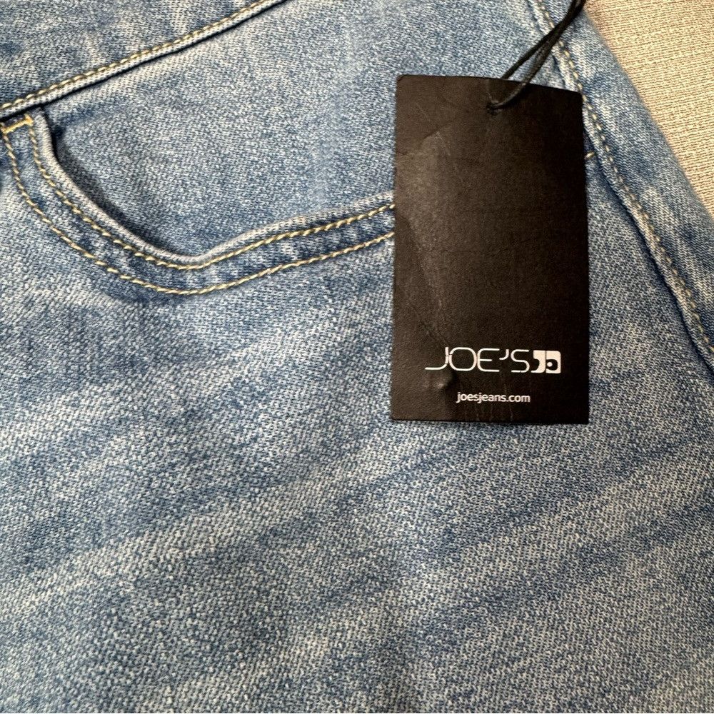 Joe's NWT New $218 Joe's High Waist Midi Denim Skirt In Free Fall Size 29" - 9 Thumbnail