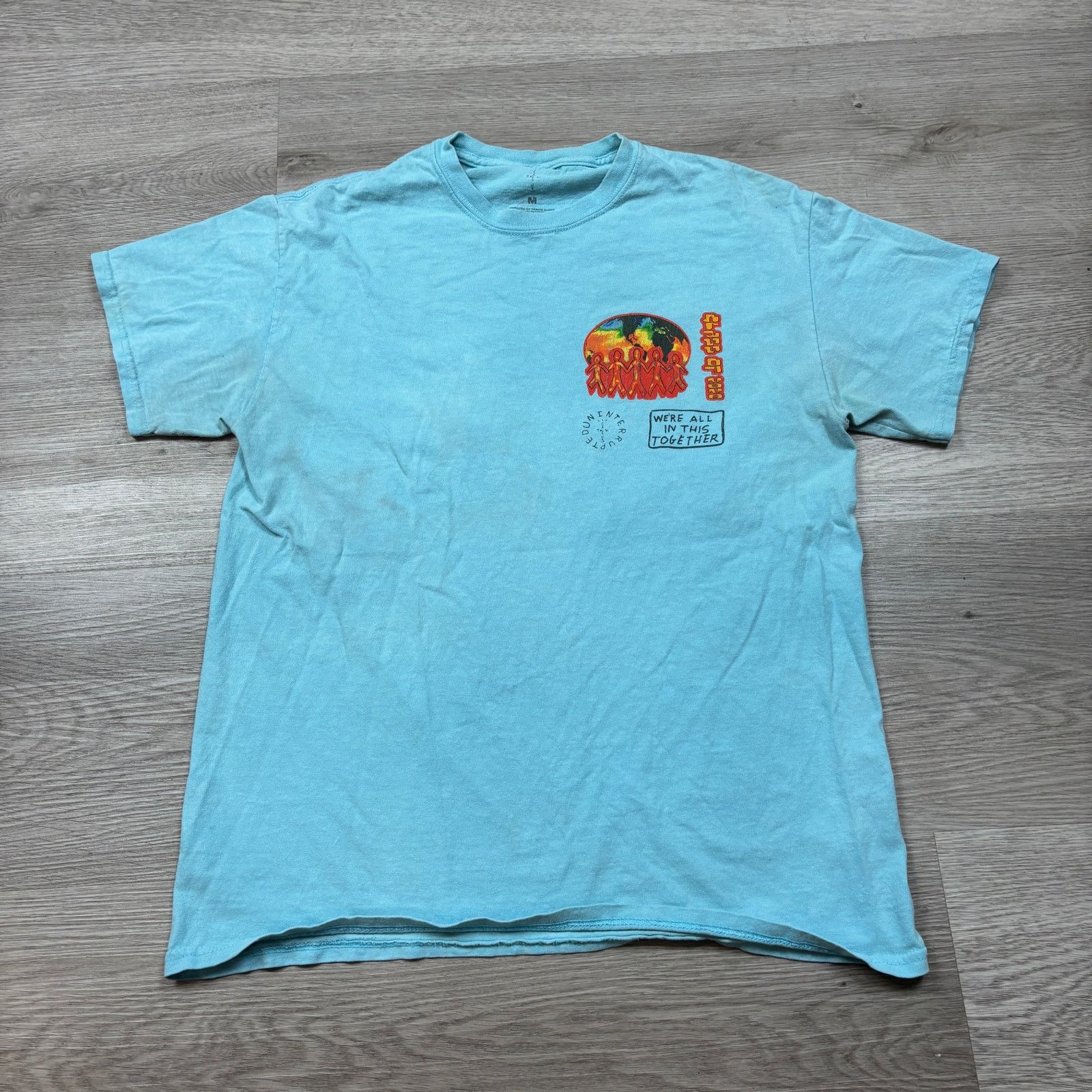 Travis Scott Cactus Jack Travis Scott Lebron James Uninterrupted Shirt M Size US M / EU 48-50 / 2 - 2 Thumbnail