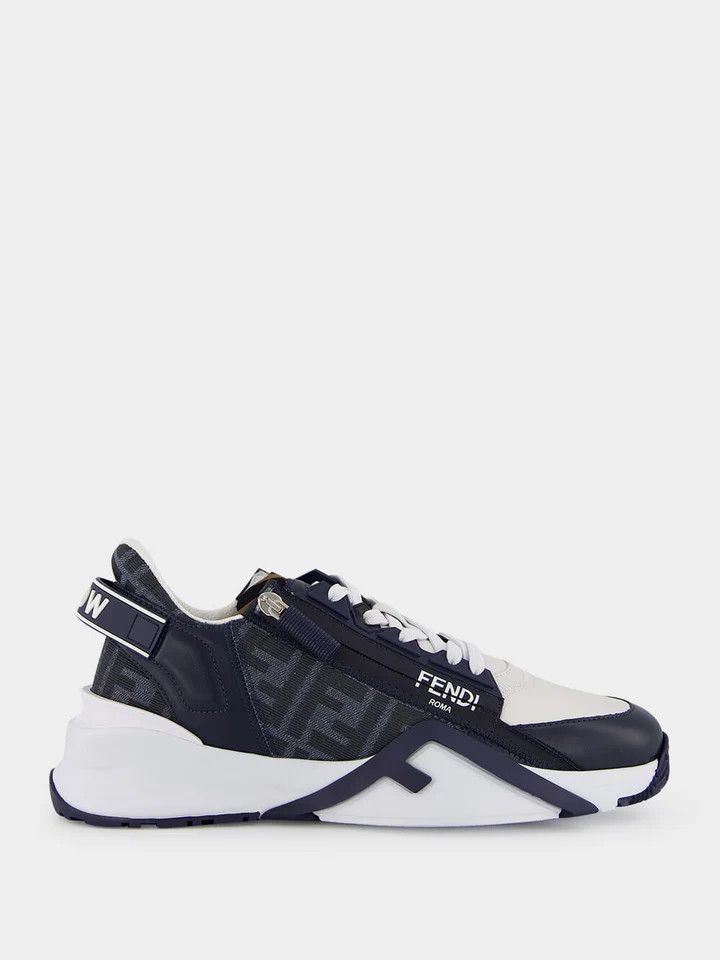 Fendi o1s1wg110126 Trainers Sneakers in White/Blue Size US 9 / EU 42 - 1 Thumbnail
