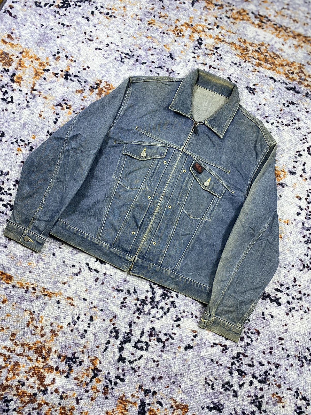 Marithe + Francois Girbaud Vtg Denim Marithe Francois Girbaud ZipJacket Size US M / EU 48-50 / 2 - 4 Thumbnail