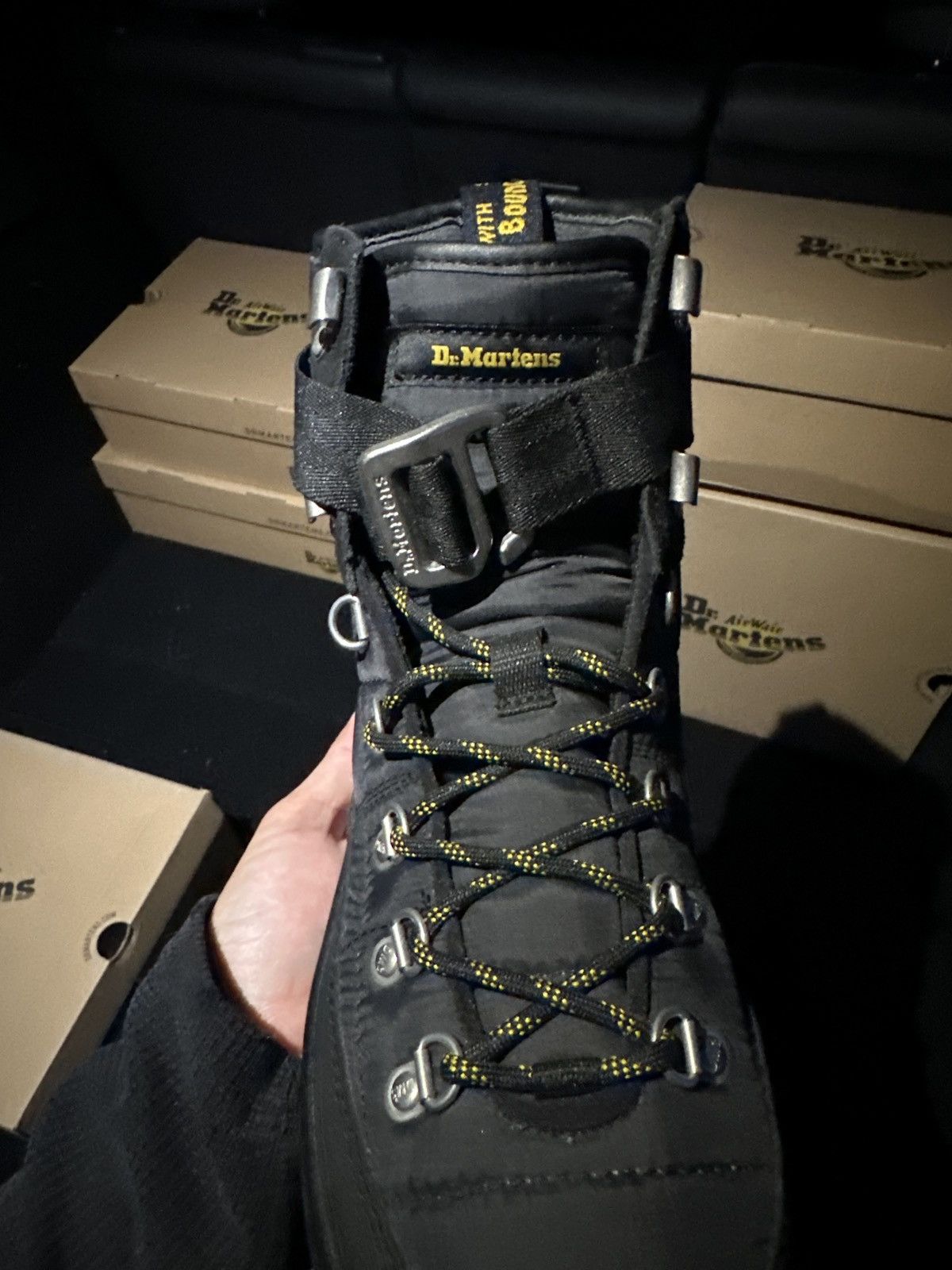 Dr. Martens Dr. Martens Combs Tech Padded Boots Black (US 8 / EU 39) Size US 7 / EU 40 - 7 Thumbnail