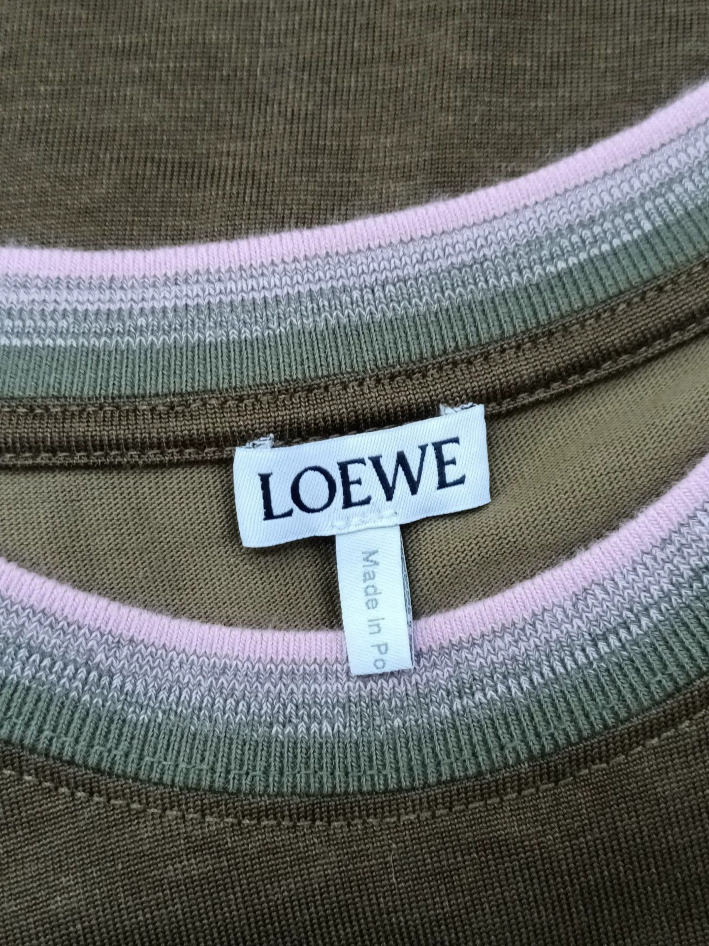 Loewe Loewe 26 SS Colorblock Short Sleeve T-Shirt M Size M / US 6-8 / IT 42-44 - 3 Thumbnail