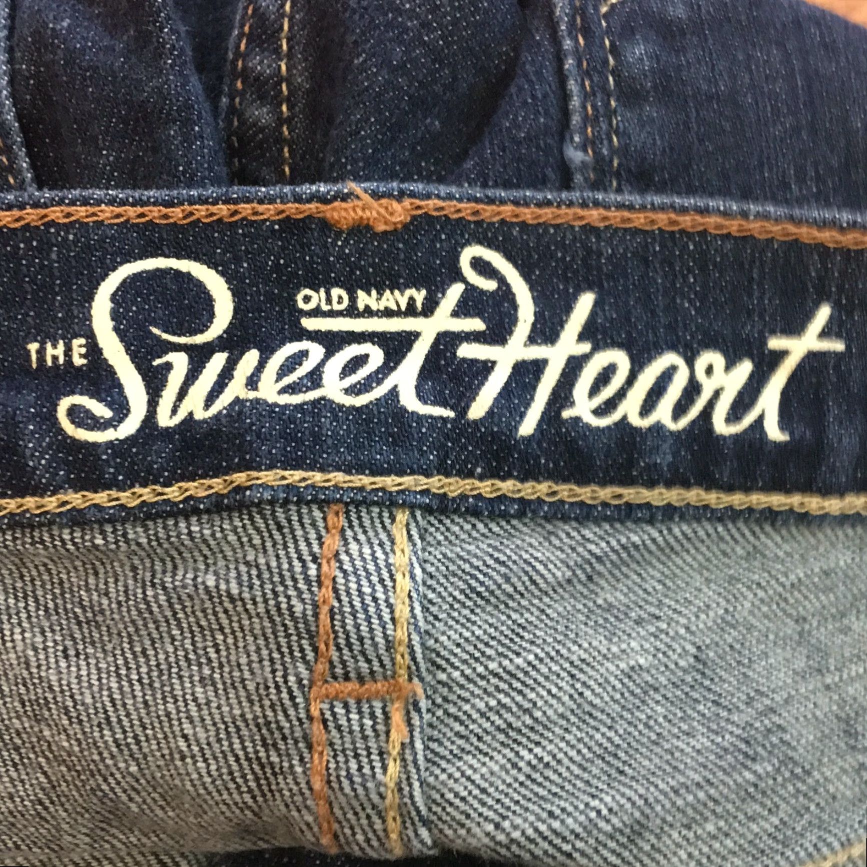 Old Navy Old Navy Jeans Womens Size 8 Short 34X29 Blue Denim Tapered Leg Sweet Heart Size 30" / US 8 / IT 44 - 6 Thumbnail