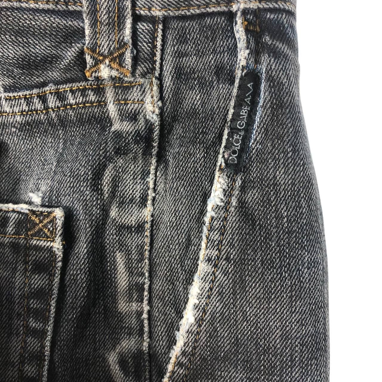 Dolce & Gabbana Dolce Gabbana Dark Grey Denim Jeans Size US 34 / EU 50 - 6 Thumbnail
