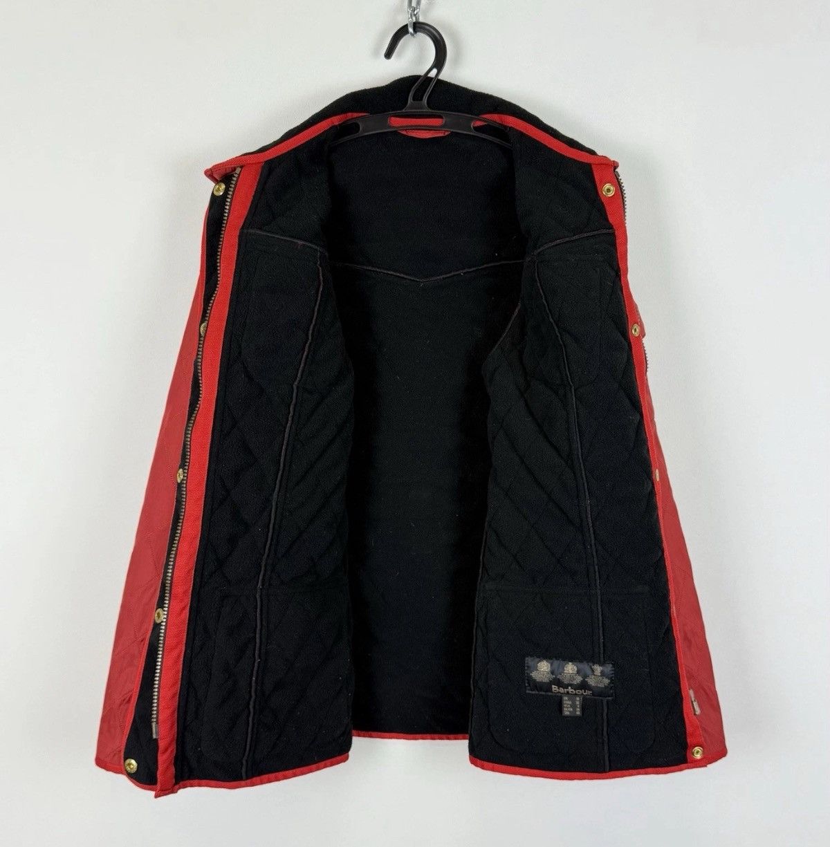 Barbour Barbour International Quilted Full Zip Jacket Women’s Red Size M / US 6-8 / IT 42-44 - 13 Thumbnail