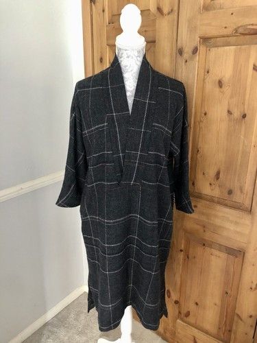 Stephan Schneider Wool Knit Grey Check Dress Size M / US 6-8 / IT 42-44 - 1 Thumbnail