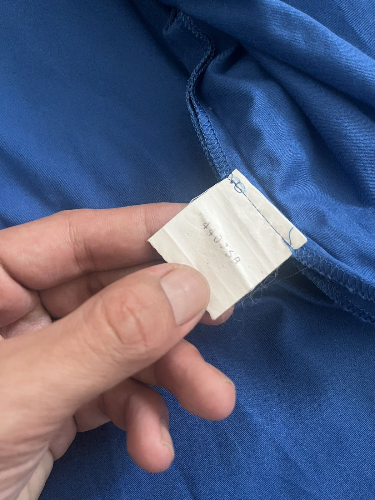 Thierry Mugler × Vintage 90’s Thierry Mugler Paris Edition Blue 6 Buttons Top Size S / US 4 / IT 40 - 5 Thumbnail