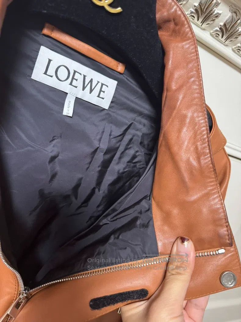 Loewe Loewe Men's Casual Leather Jacket Size US M / EU 48-50 / 2 - 6 Thumbnail