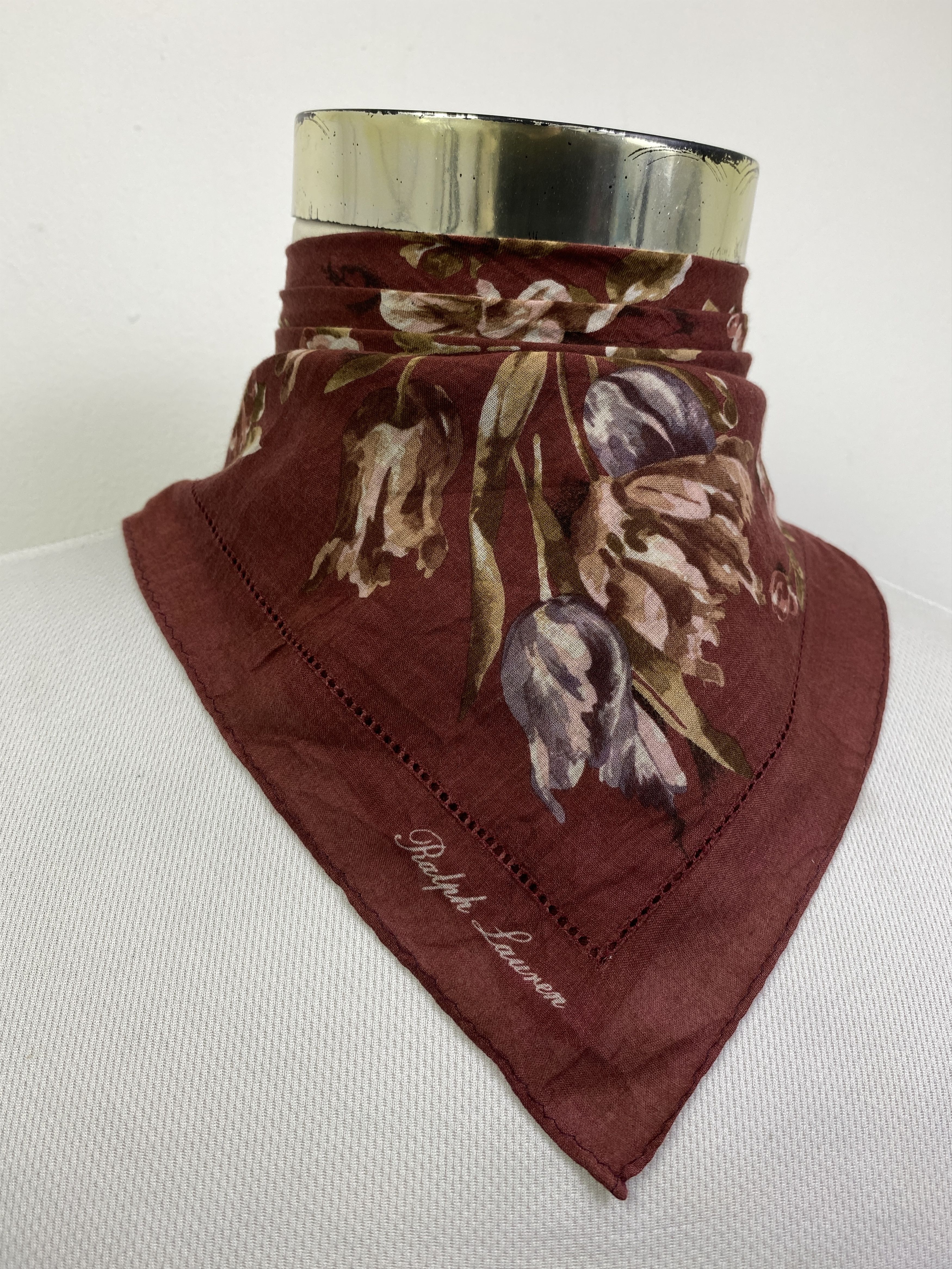 Ralph Lauren Vintage Ralph Lauren Handkerchief / Neckerchief HKC1030 Size ONE SIZE - 2 Thumbnail
