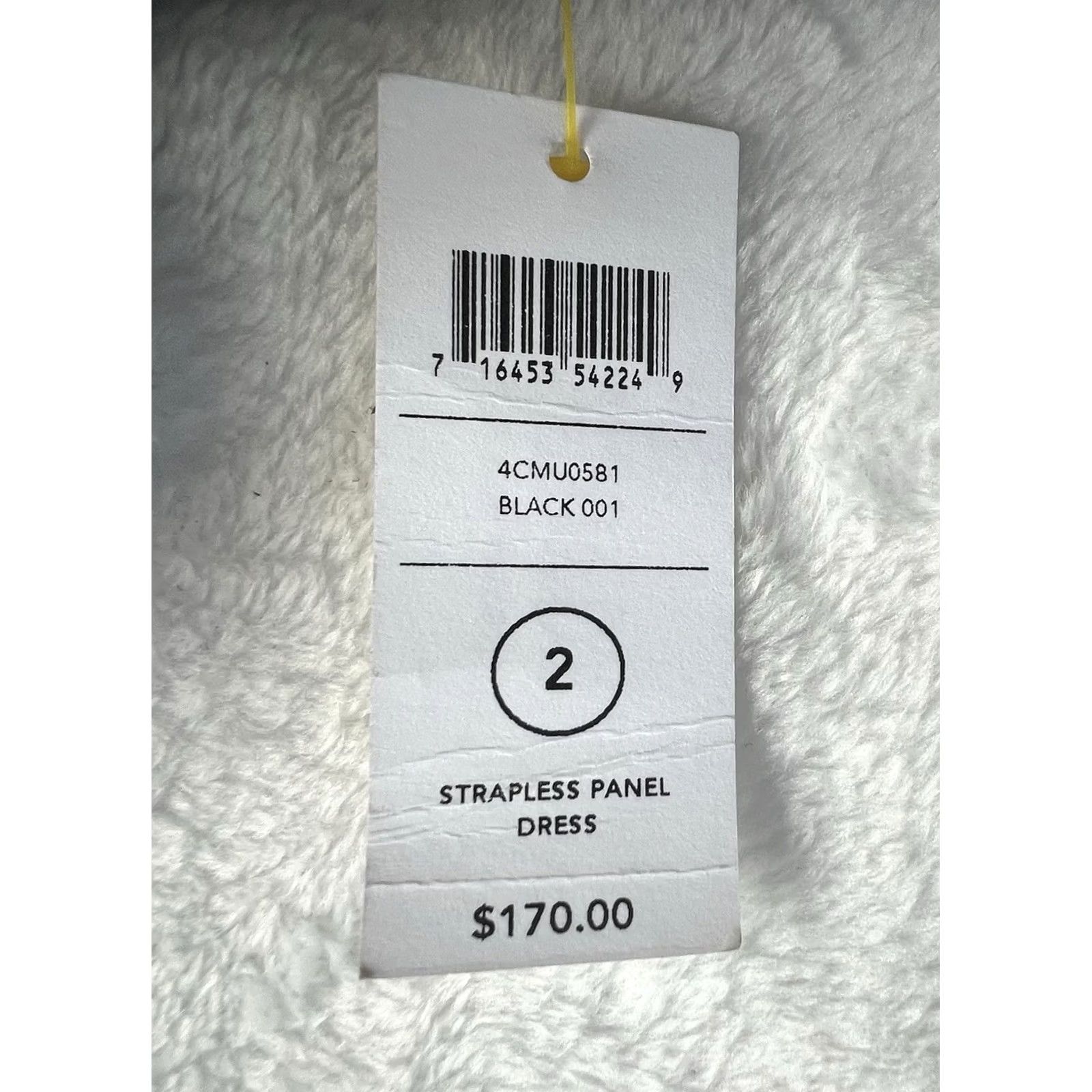 Vintage VINTAGE Kate Spade Strapless Nova Black Iridescent Evening Dress Size 2 MSRP 170 Size XS / US 0-2 / IT 36-38 - 5 Thumbnail
