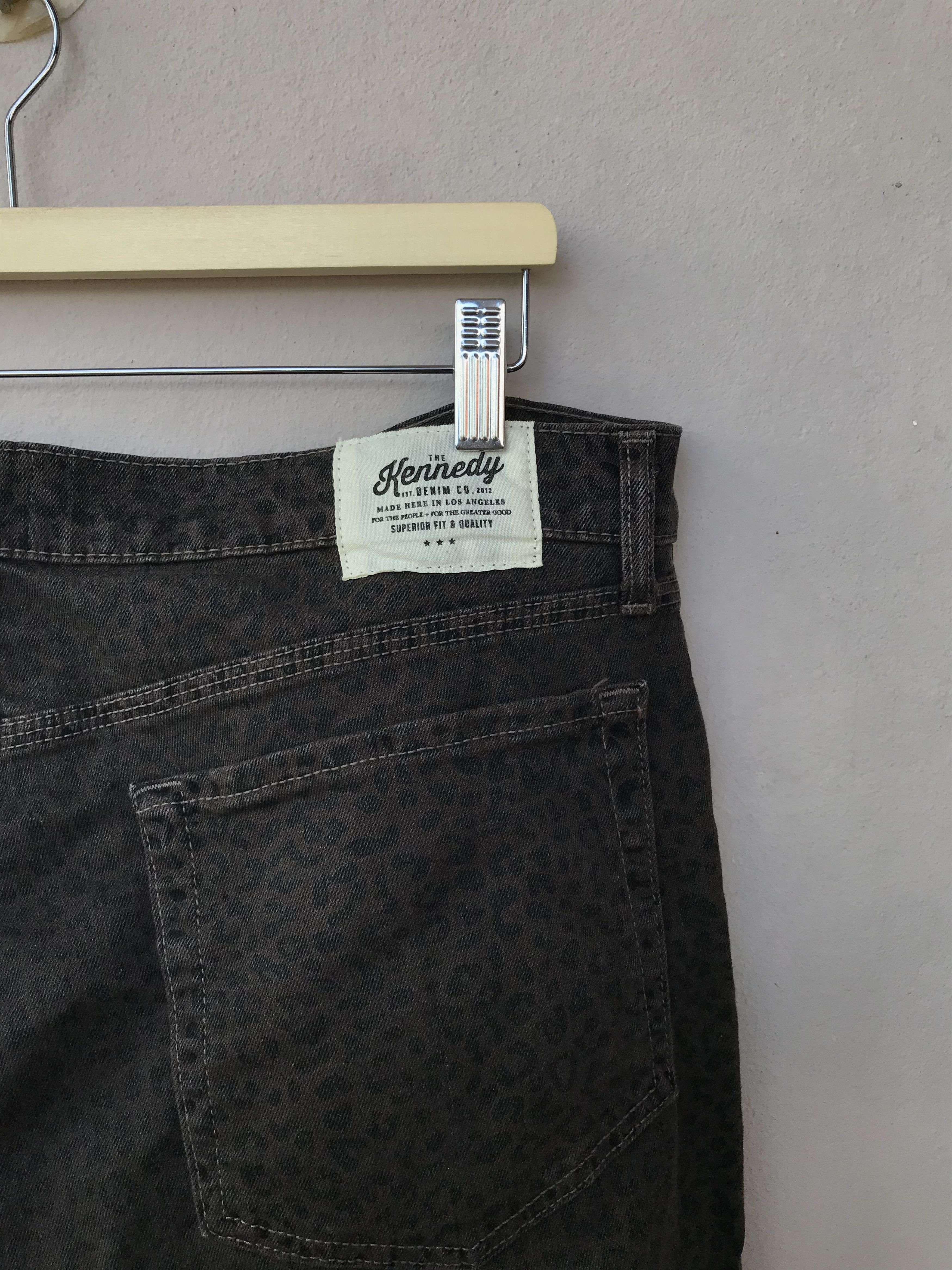 Vintage Vintage Leopard Design Denim lgb Size US 37 - 8 Thumbnail