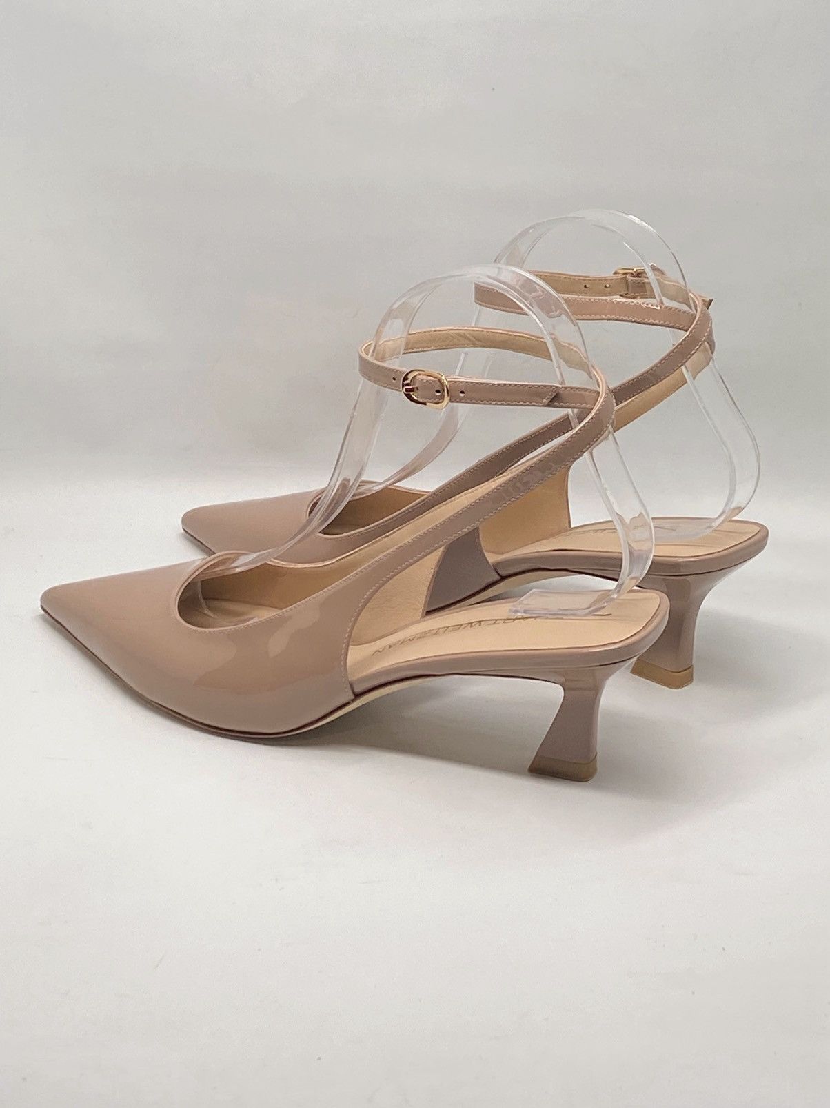 Stuart Weitzman Stuart Weitzman Patent Leather Strappy Pumps size 8 Size US 8 / IT 38 - 7 Thumbnail