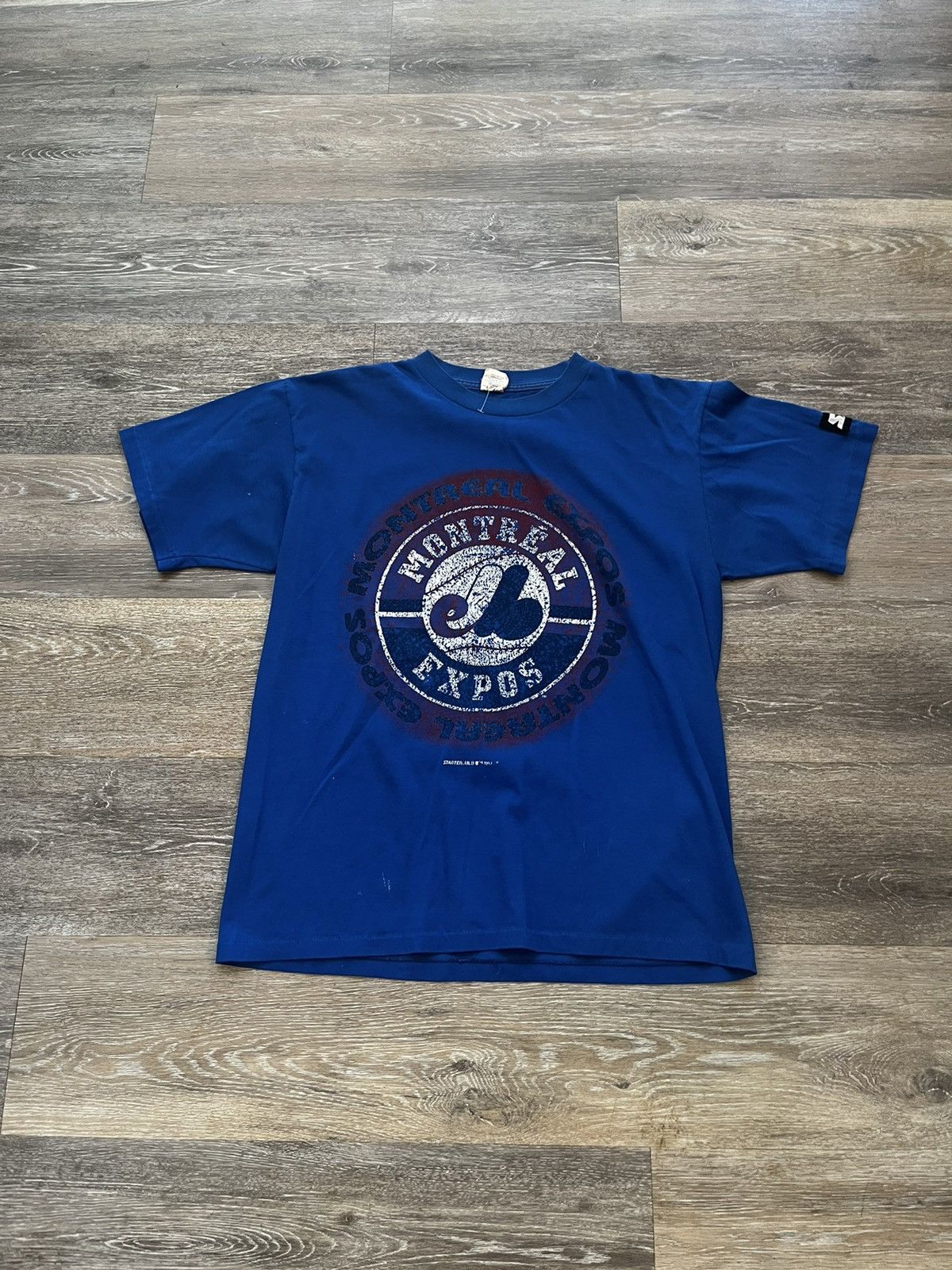 Starter Vtg 1993 Starter Montreal Expos T-Shirt Size US L / EU 52-54 / 3 - 1 Thumbnail