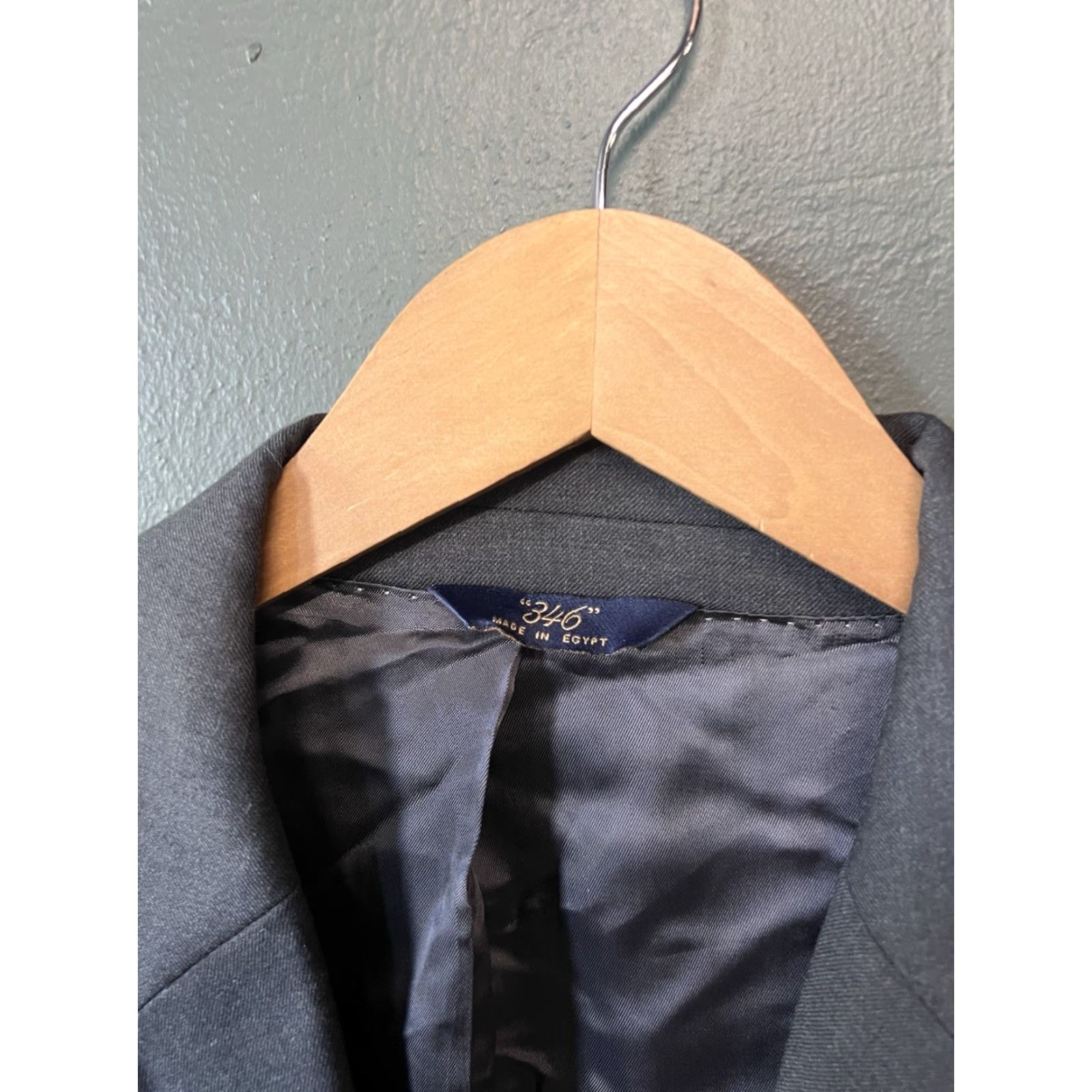 Brooks Brothers Brooks Brothers Blazer Mens Black Stretch Fit 46R Jacket Blazer Regular Size 46 Black Stretch Brooks Brothers Mens Blazer 46R Size 46R - 3 Thumbnail