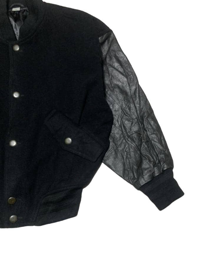 Japanese Brand Vintage Capital Wool Varsity Jacket Sleeve Leather Size US L / EU 52-54 / 3 - 4 Thumbnail