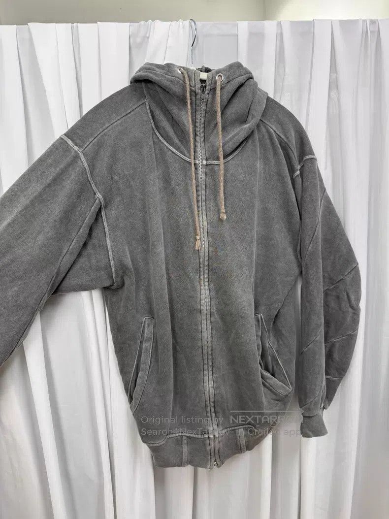 Undercover Undercover 98SS washed spiral short wide hoodie jacket| Size US S / EU 44-46 / 1 - 4 Thumbnail