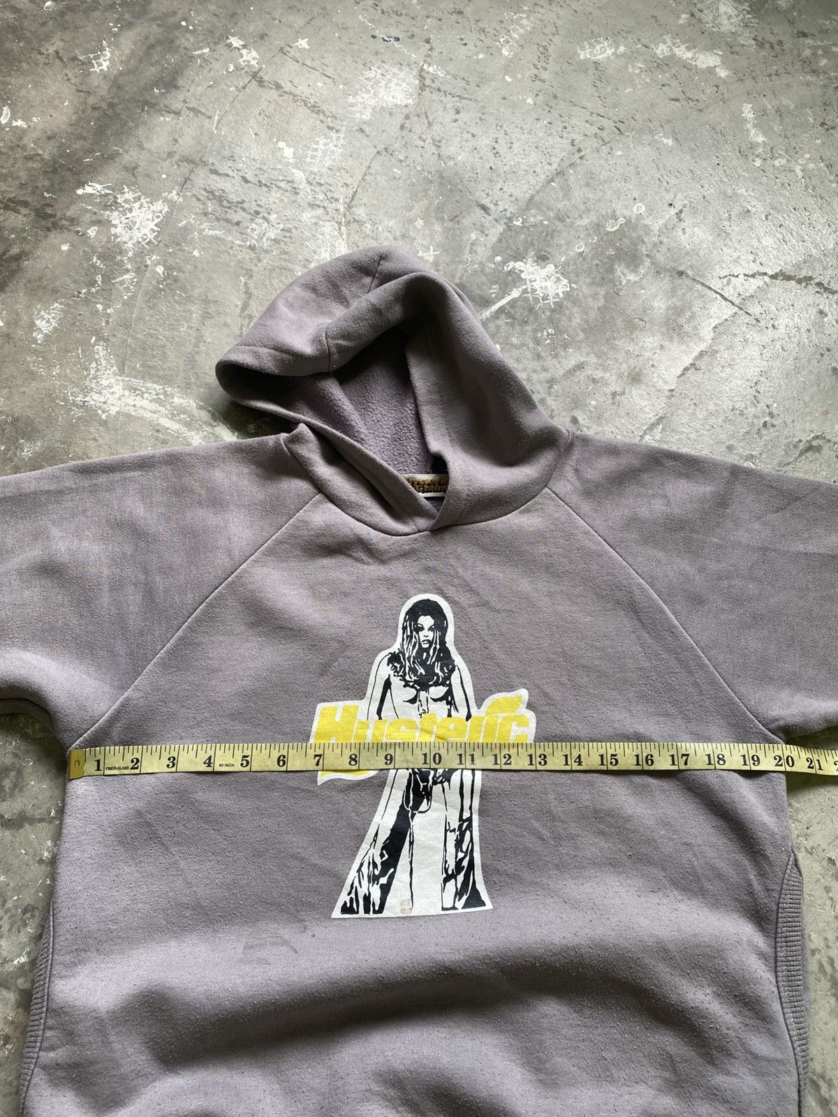 Vintage Hysteric Glamour Pocket Sexy Girl Pullover Hoodie