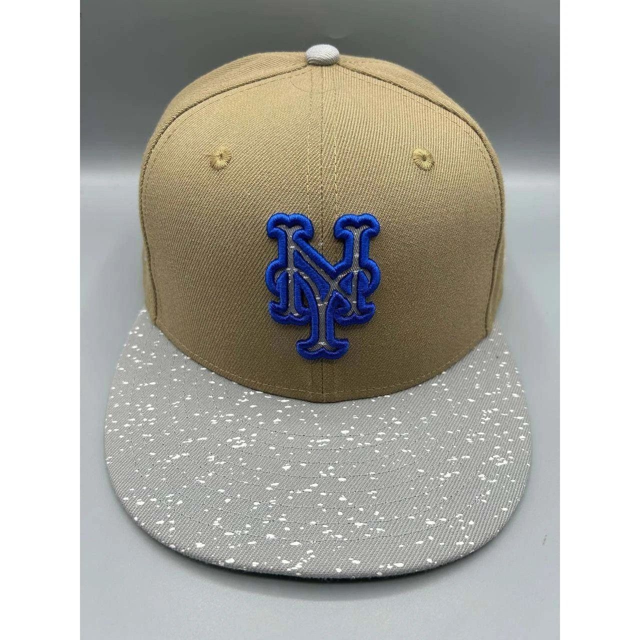 New Era New York Mets Hat Men 7 3/4 MLB 59Fifty New Era Fitted Cap Size ONE SIZE - 1 Thumbnail