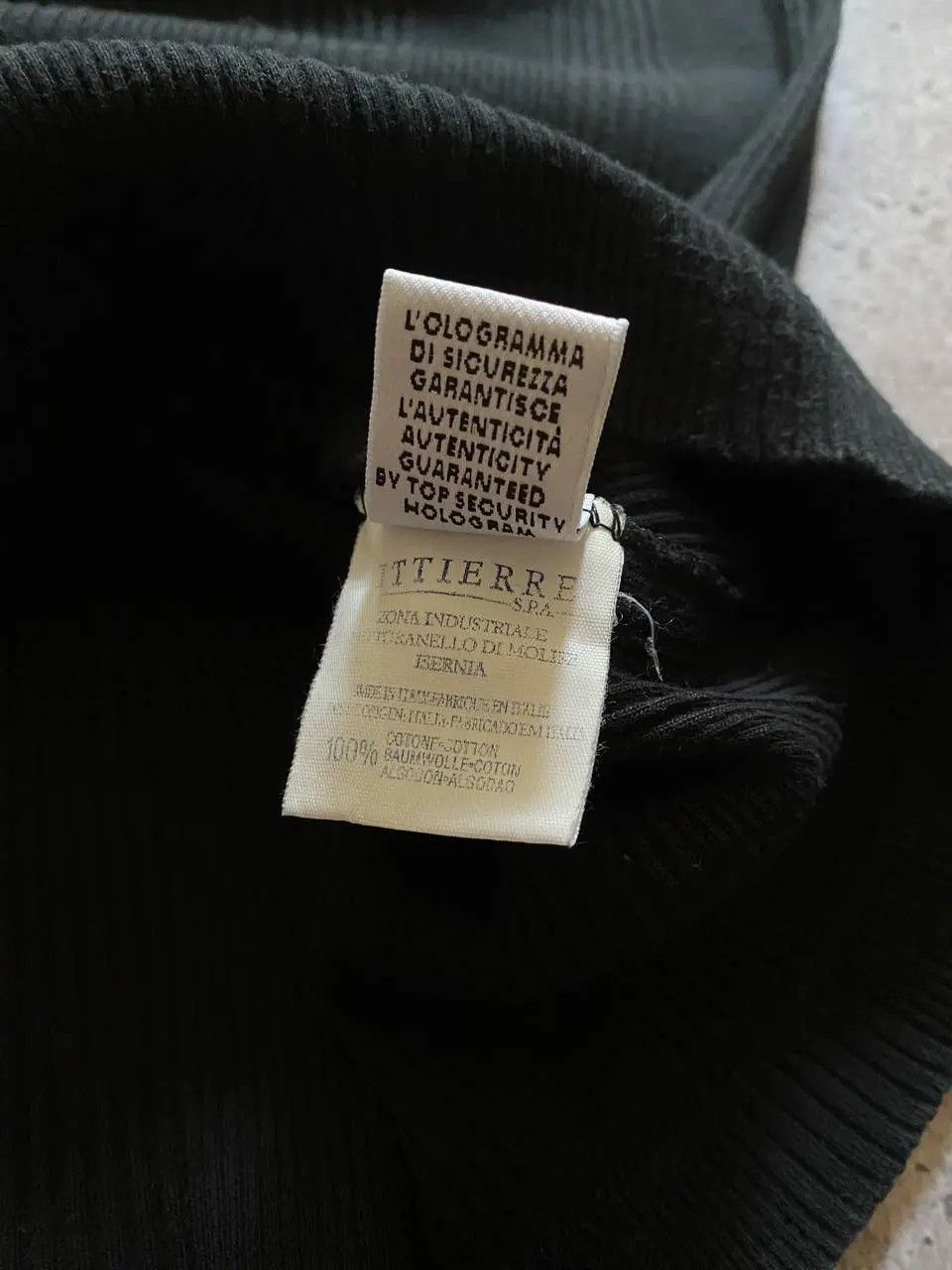 Dolce & Gabbana VINTAGE 90s DOLCE GABBANA DG LOGO RIBBED KNIT T SHIRT RARE Size US L / EU 52-54 / 3 - 8 Thumbnail
