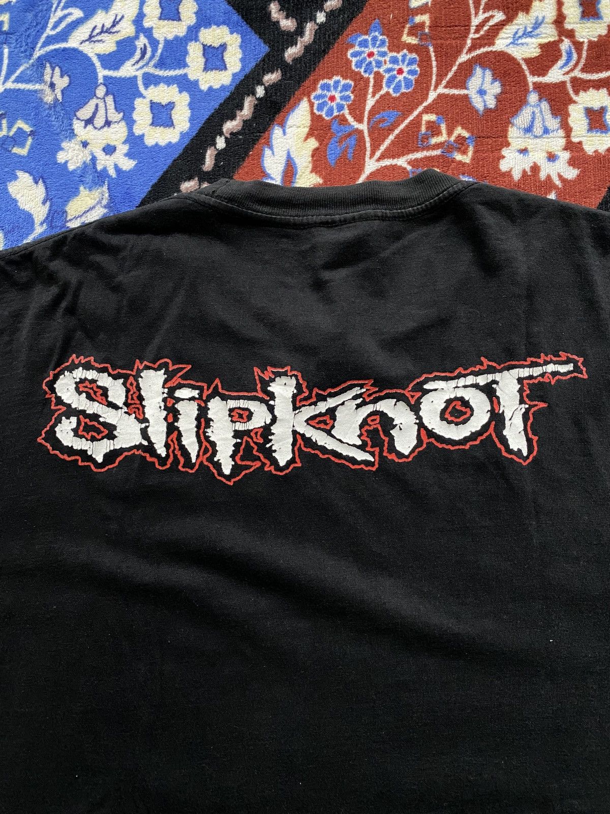Band Tees Vintage 90s Slipknot Tshirt Size US XL / EU 56 / 4 - 4 Thumbnail