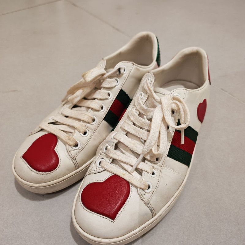 Gucci Gucci ACE Fashion Sneakers for Women 0079 Size US 5 / IT 35 - 1 Thumbnail