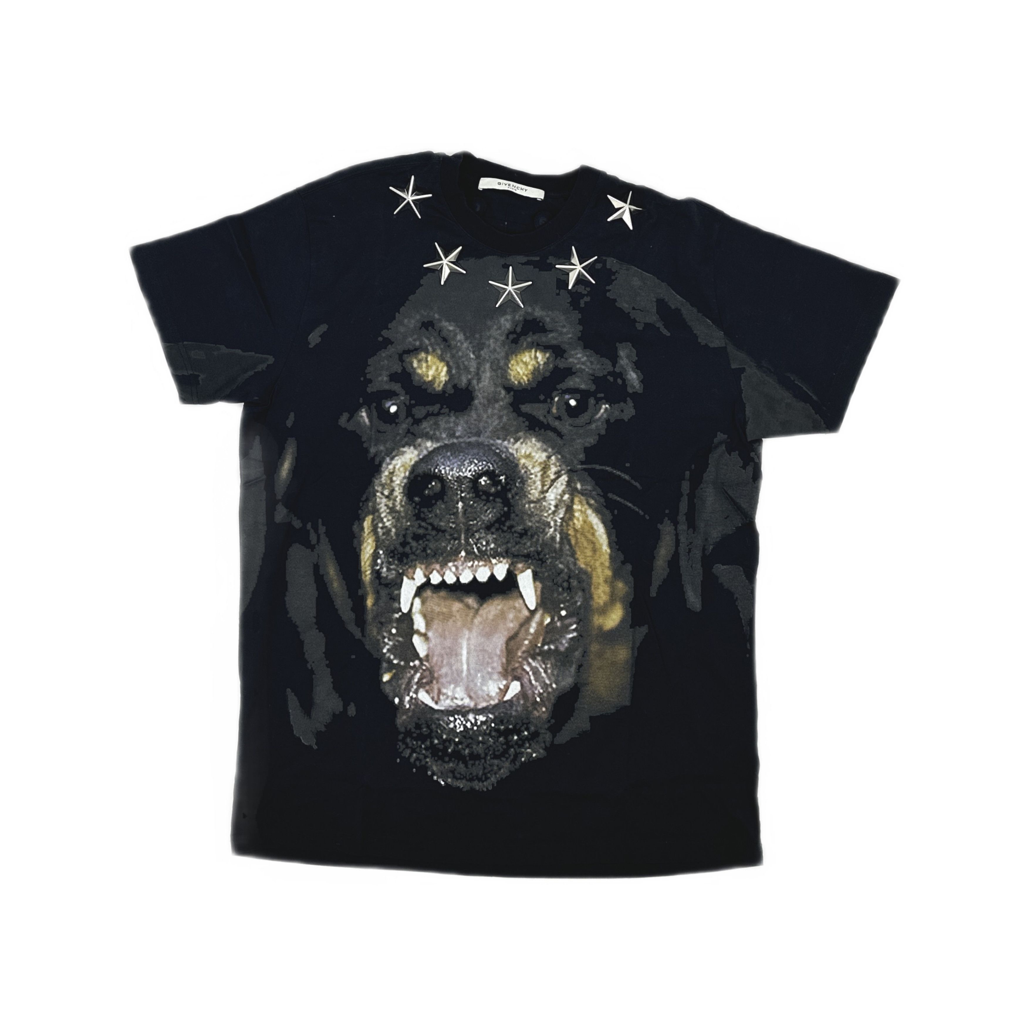 Givenchy Rottweiler Star Stud T-Shirt Size XXS