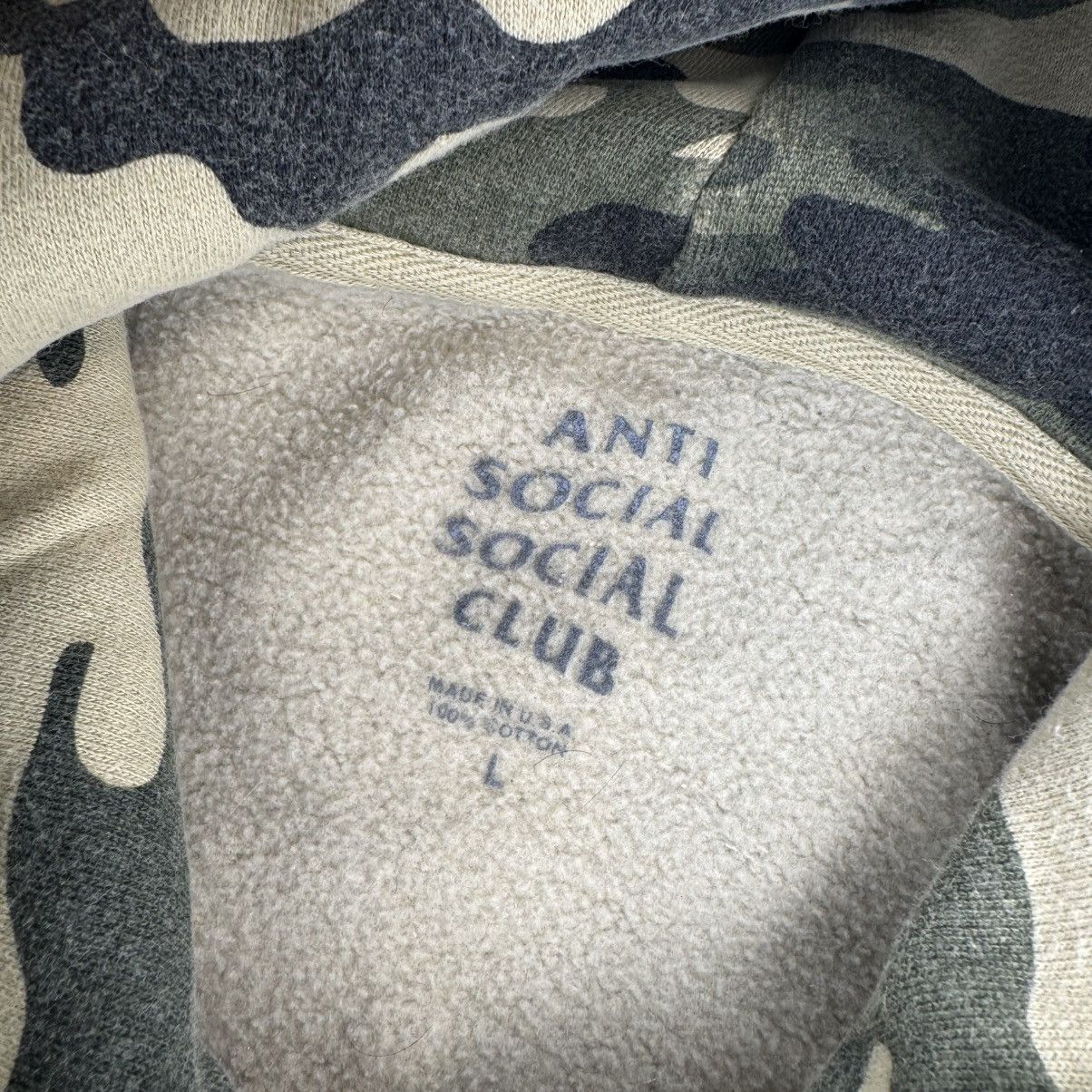 Anti Social Social Club Anti Social Social Club Sixth St Camo Hoodie Size Large Used Size US L / EU 52-54 / 3 - 3 Thumbnail
