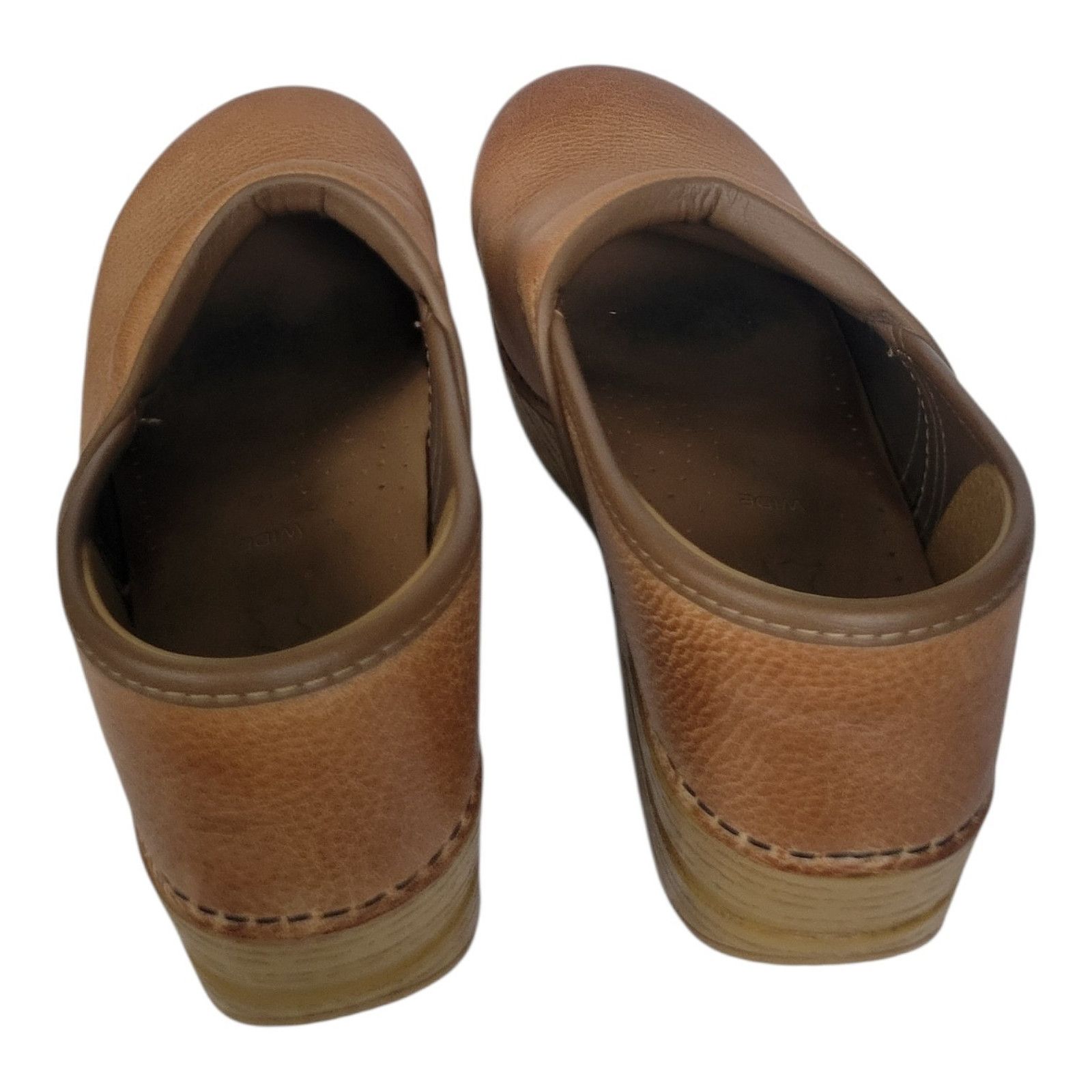 Dansko Dansko Professional Honey Distressed Leather Slide Size 40W Size US 9.5 / IT 39.5 - 5 Thumbnail