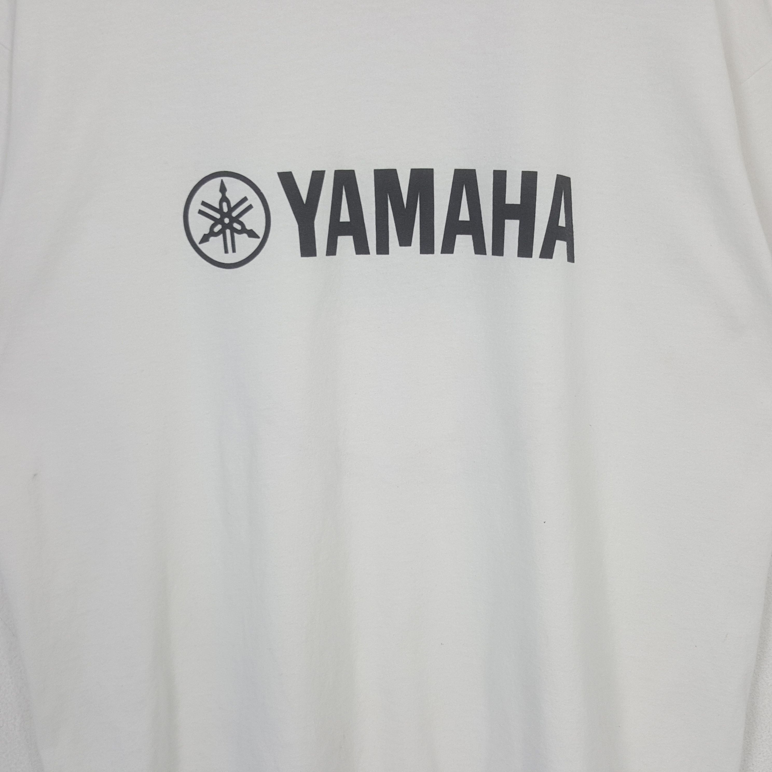 Yamaha Vintage Yamaha Japanese Racing Motorsports Tshirt C301N70 Size US XL / EU 56 / 4 - 2 Thumbnail