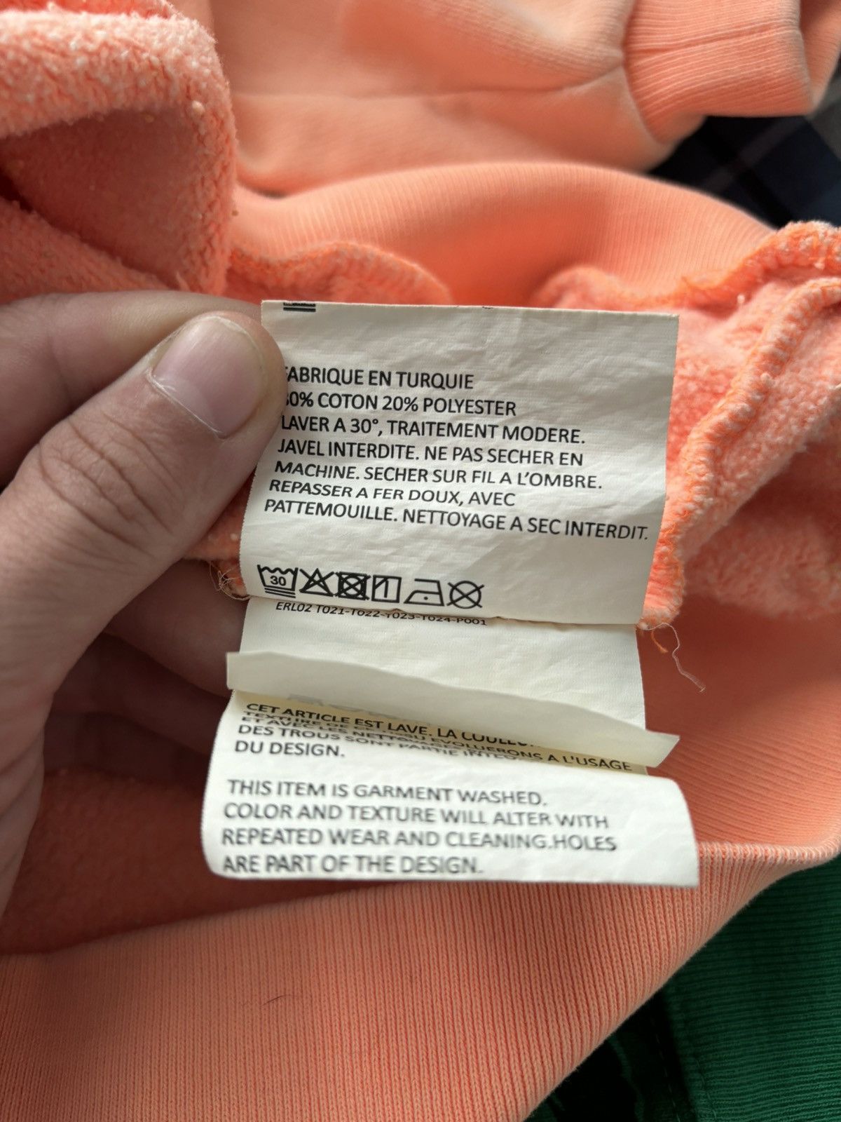 ERL ERL Orange Swirl Hoodie Size US M / EU 48-50 / 2 - 5 Thumbnail