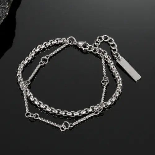 Other Retro Bracelet Y2K Punk Chain Gotch Bracelets Chains Size ONE SIZE - 2 Thumbnail