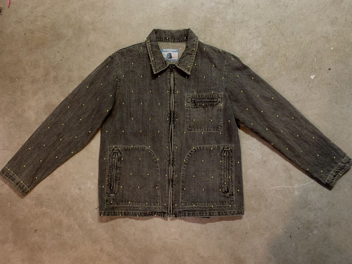 Undercover Undercover Illusion of Haze SS02 Bear Denim Jacket Size US M / EU 48-50 / 2 - 2 Thumbnail
