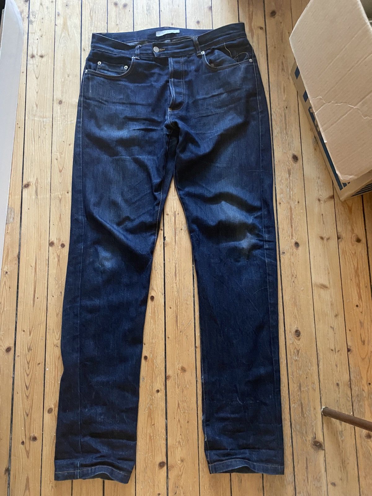 Our Legacy Our Legacy rare ”raw denim” straight jeans (medium) Size US 32 / EU 48 - 1 Thumbnail