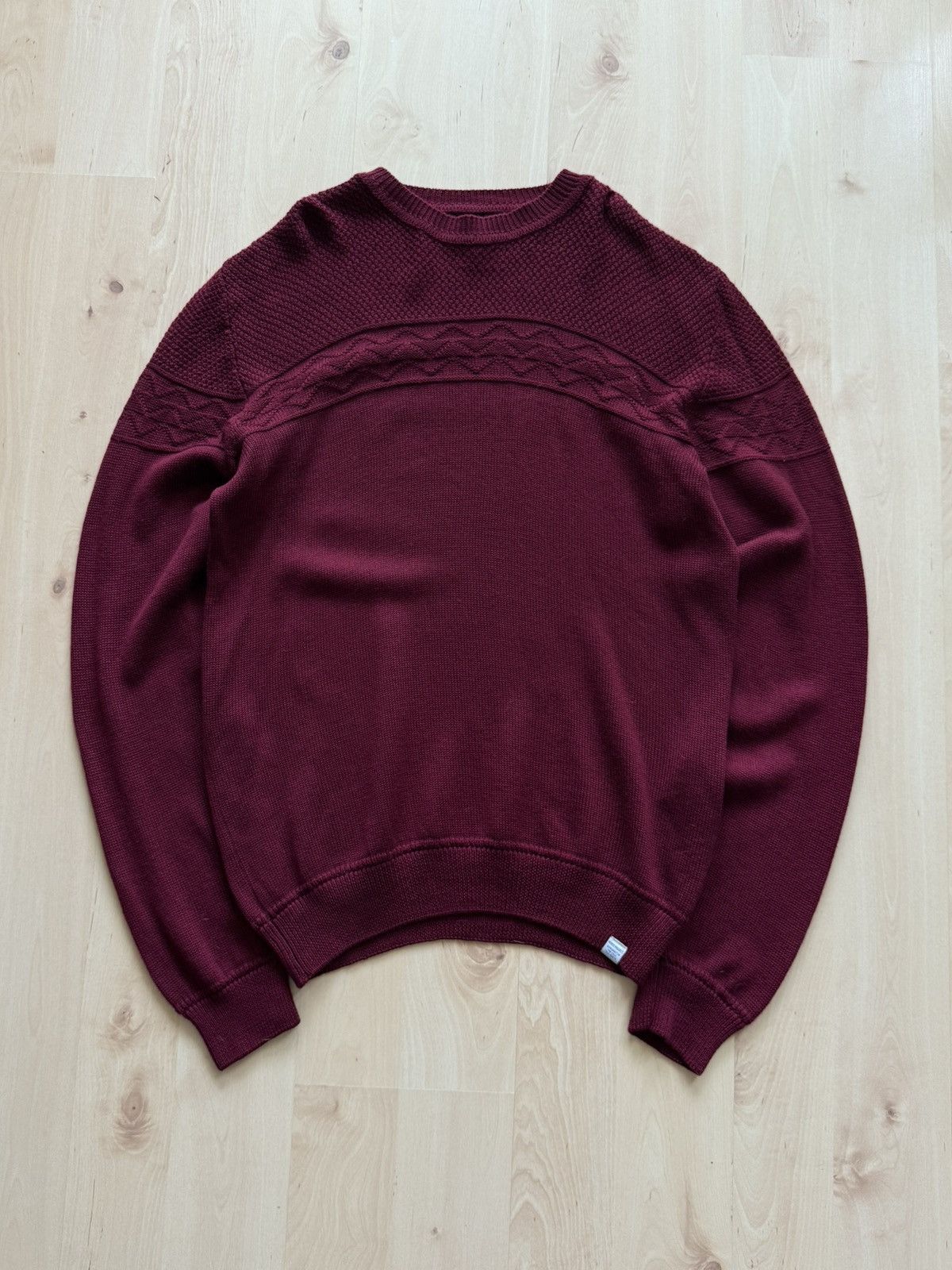 Norse Projects AW/14 Norse Projects Alvin Mix Stitch Knit wool sweater Size US L / EU 52-54 / 3 - 1 Thumbnail