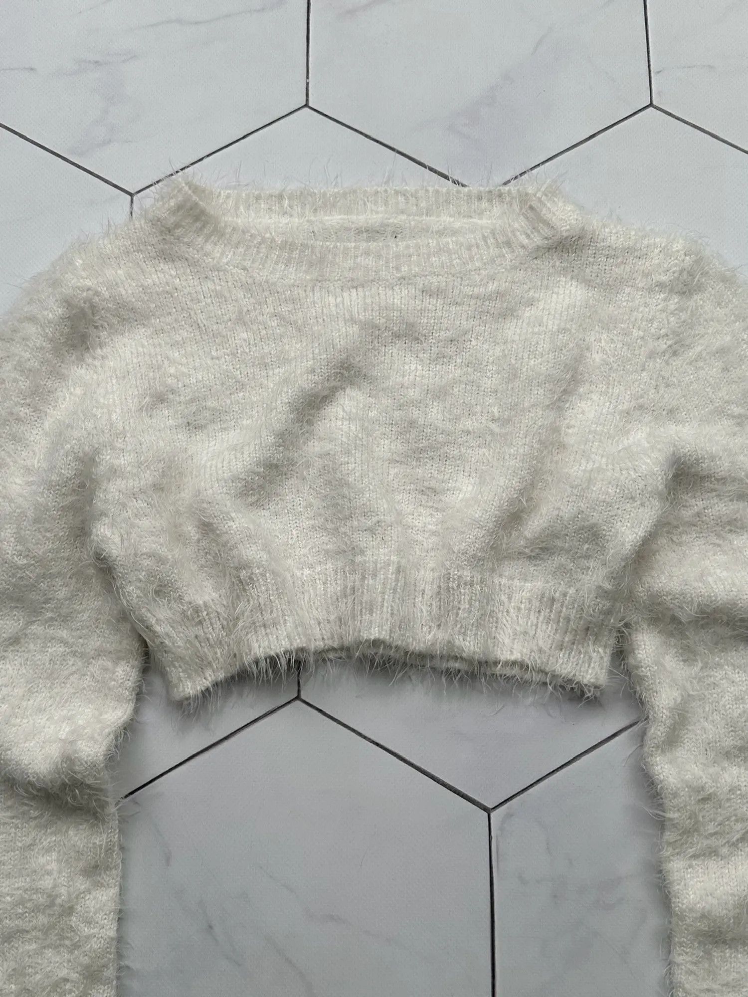 Japanese Brand Vintage Mohair Sweater (B453)E2D15 Size XS / US 0-2 / IT 36-38 - 2 Thumbnail