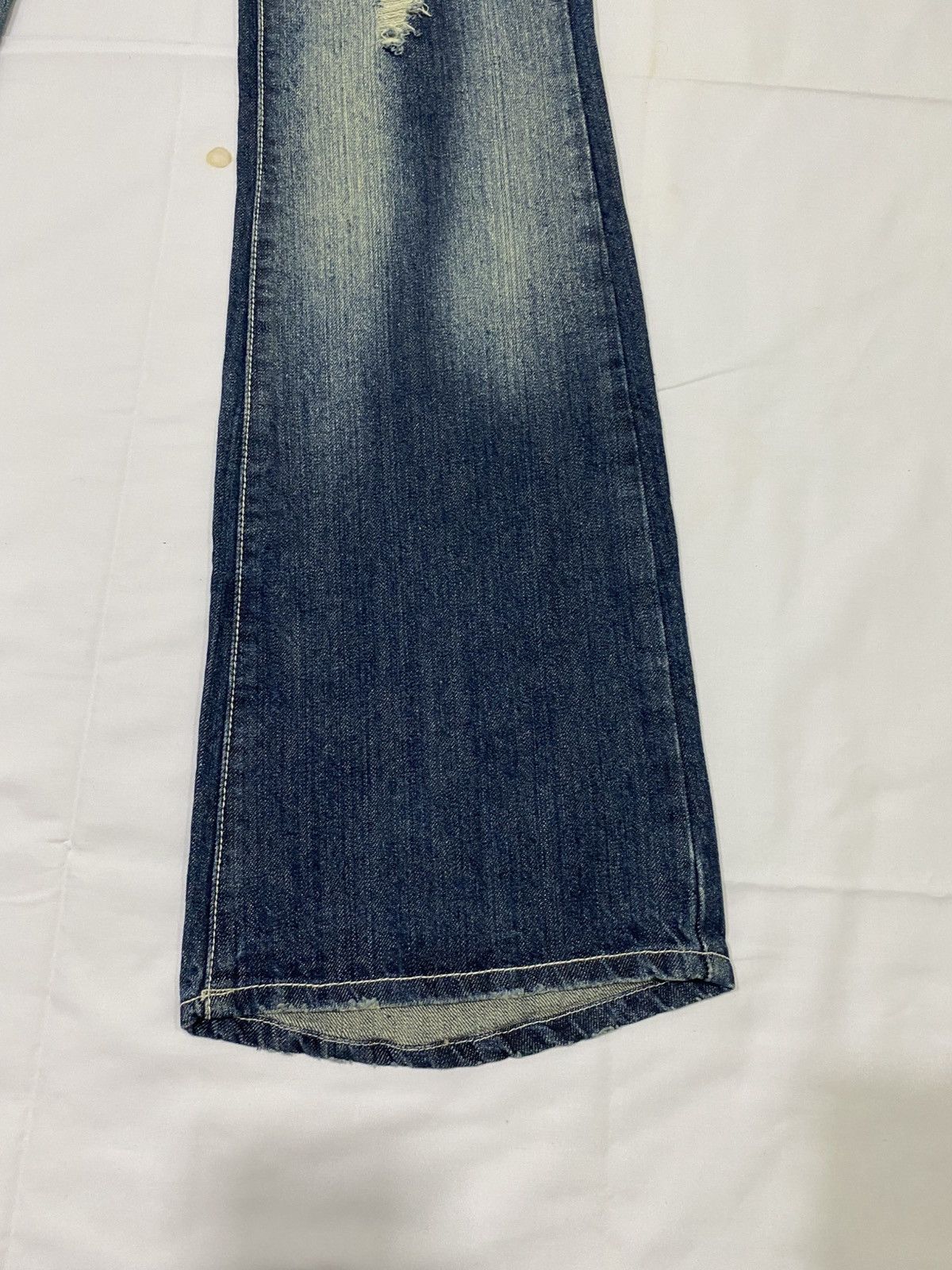Tornado Mart Japanese brand X ecstrail flare jeans Size US 32 / EU 48 - 10 Thumbnail