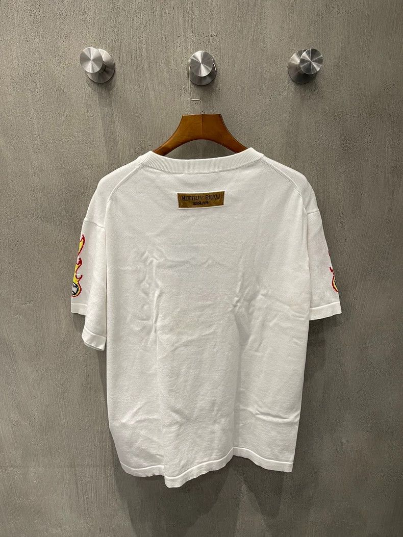 Louis Vuitton Louis Vuitton Flame Baseball Knit Short Sleeve Size US XL / EU 56 / 4 - 5 Thumbnail
