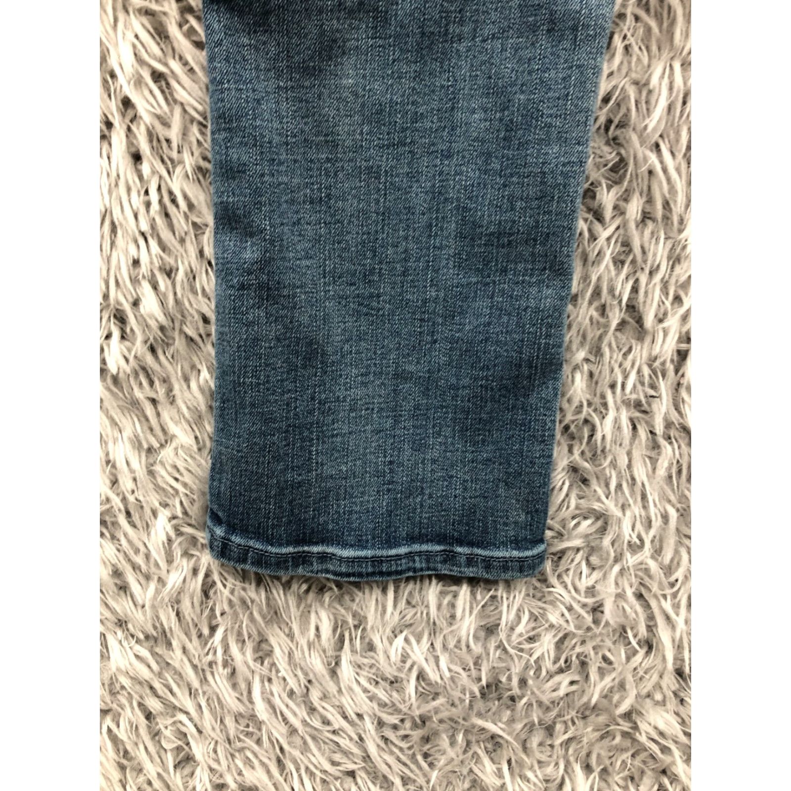 Vintage dELiA*s Morgan Skinny Jeans Size 4P Petite Womens Medium Wash Blue Jeans Size 27" / US 4 / IT 40 - 7 Thumbnail