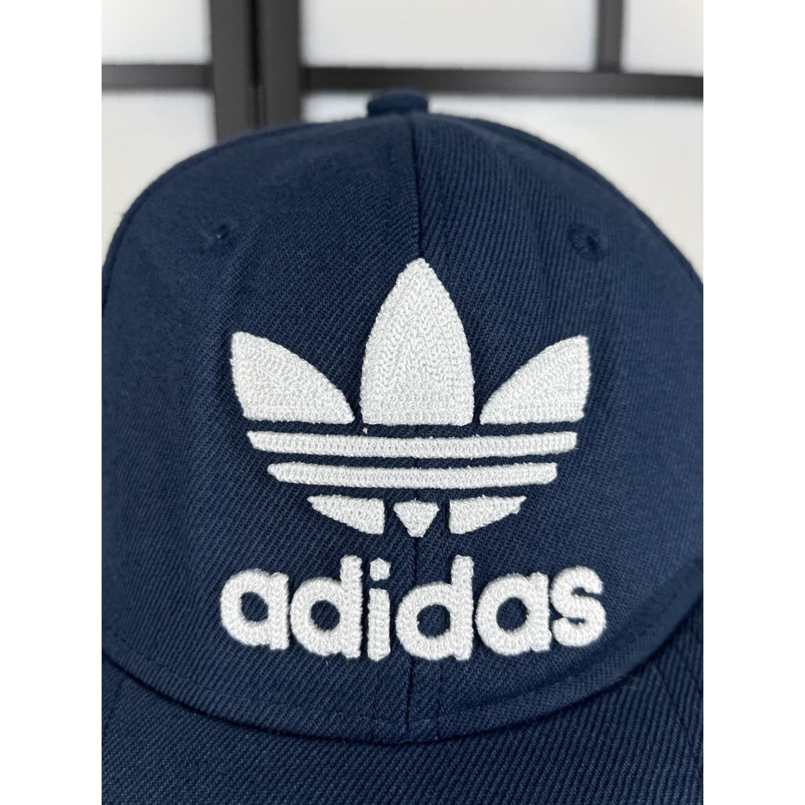 Adidas Adidas Hat Cap Snap Back One Size Blue Green Embroidered Trefoil Wool Blend Mens Cap Hat Size ONE SIZE - 2 Thumbnail