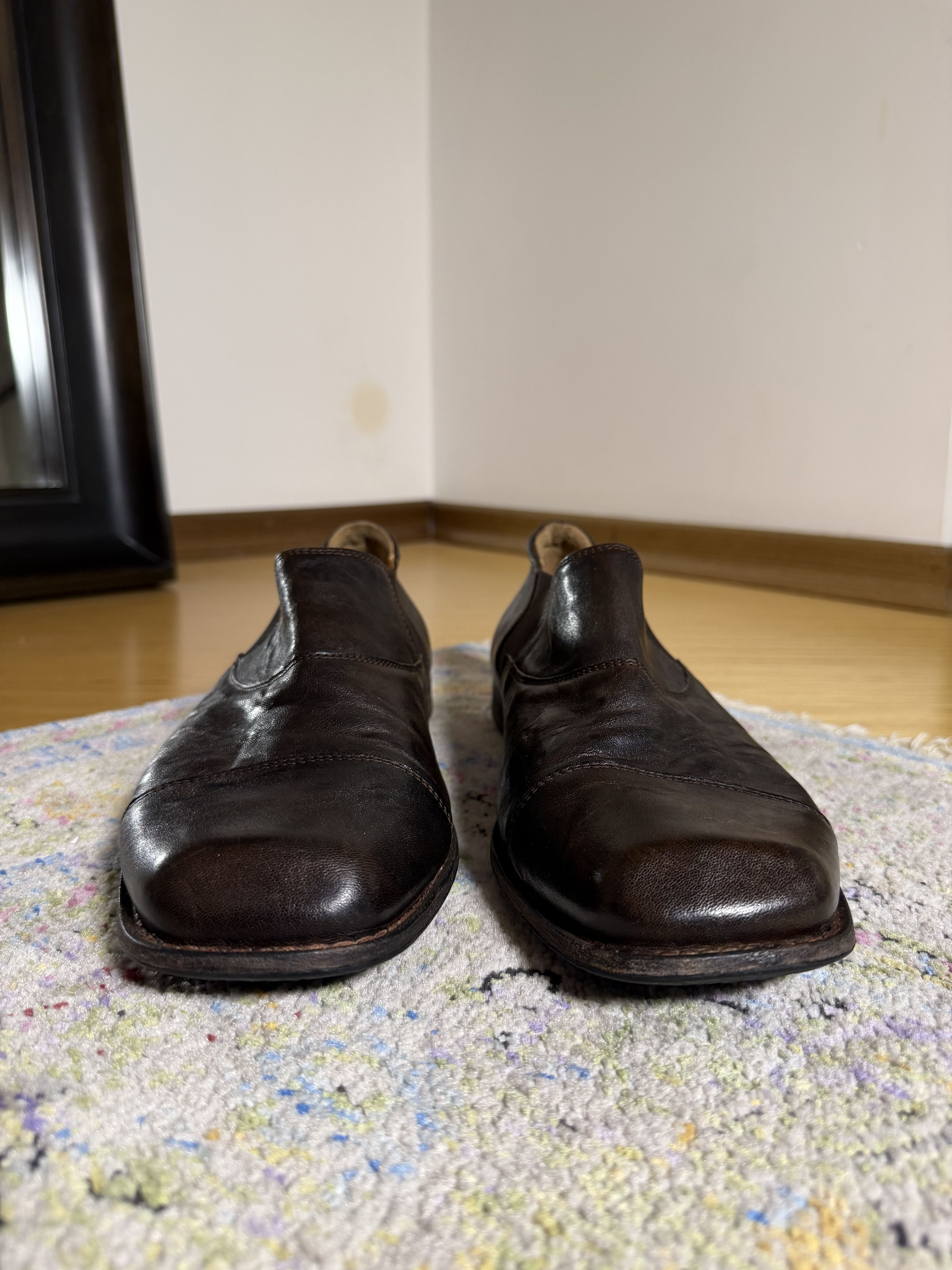 Genuine Leather Think! Shoes USA GURU Shoes Black Size US 10 / EU 43 - 2 Thumbnail