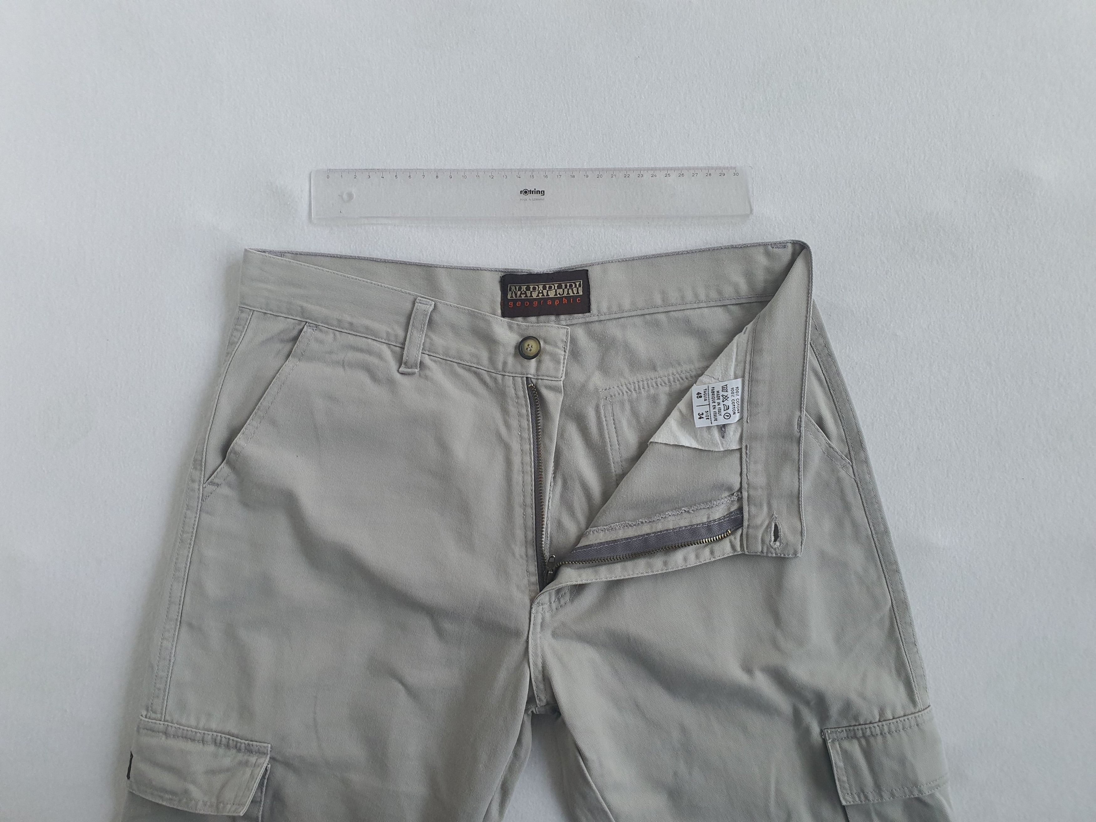 Napapijri Vintage (Y2K) Cargo Field Utility Pants Trousers - EU 48 Size US 34 / EU 50 - 5 Thumbnail