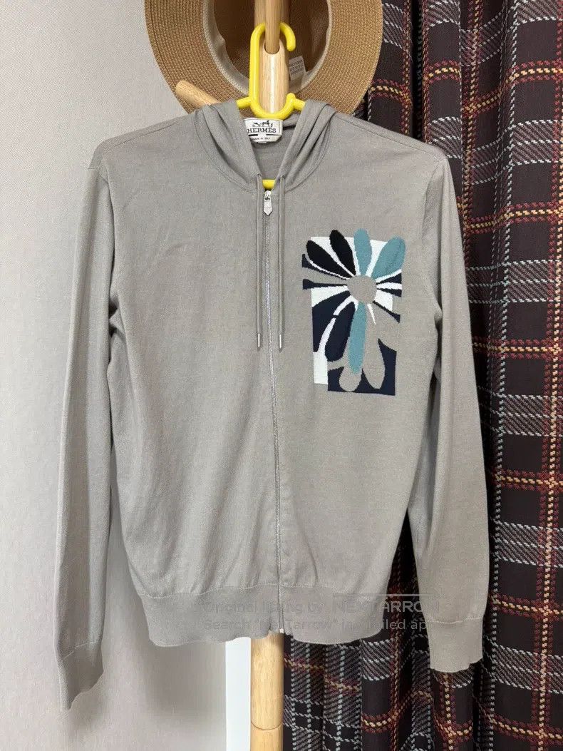 Hermes Hermes Cashmere coat, 15% cashmere +85% cotton Size US S / EU 44-46 / 1 - 1 Thumbnail