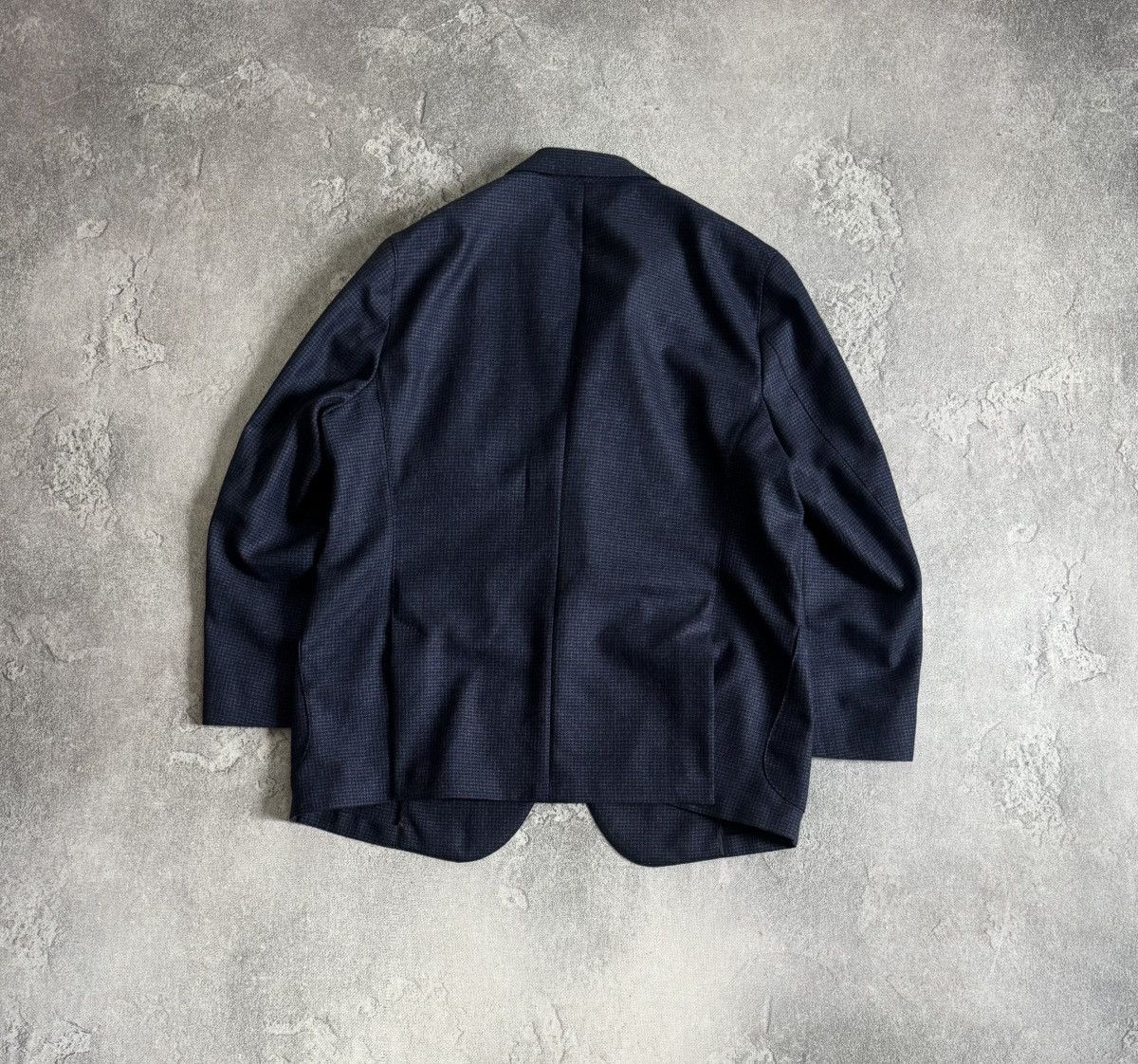 Other Eduard Dressler 27size blue virgin wool blazer casual jacket Size 44S - 17 Thumbnail