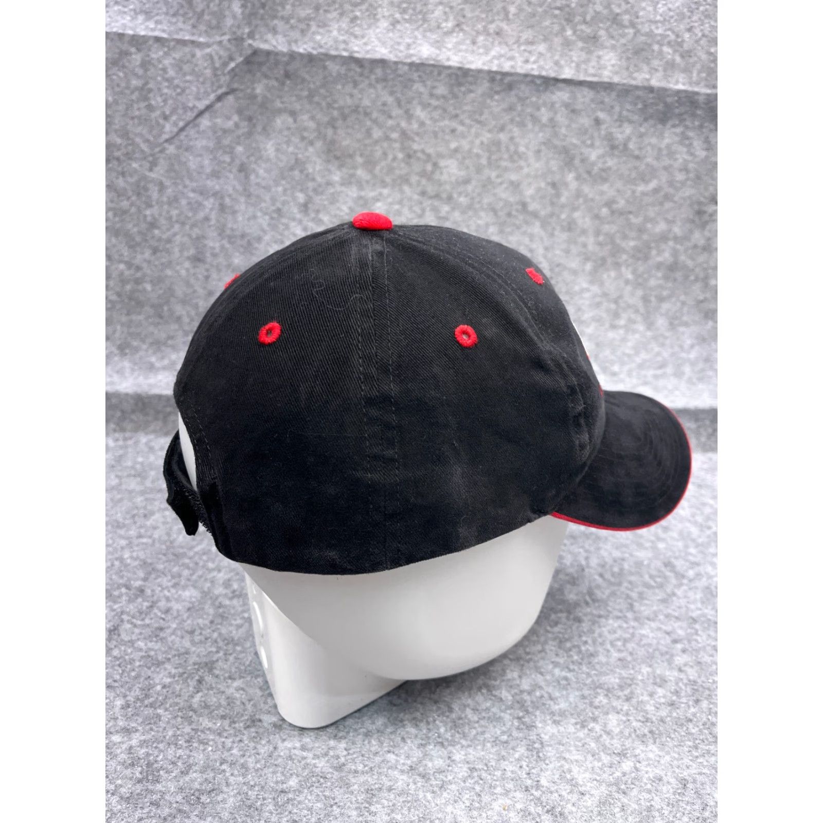 Vintage OTTO Wood Group Pressure Control Hat Cap Baseball Cap Adult One Size Black Cotton Twill Adjustable Workwear Men Mens Hats Size ONE SIZE - 7 Thumbnail