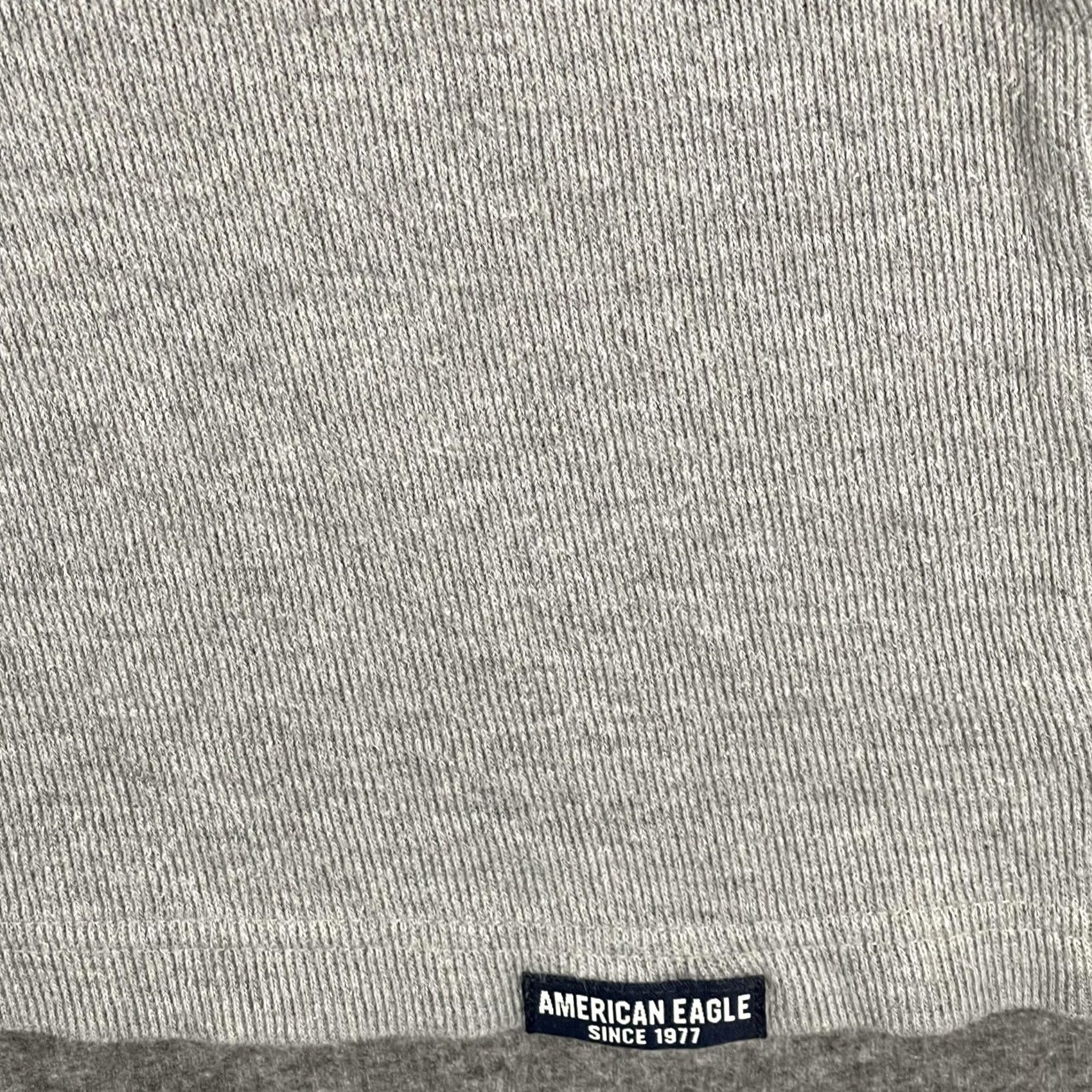 American Eagle Outfitters American Eagle Outfitters Sweater Mens Large Gray Crewneck Striped Made USA Size US L / EU 52-54 / 3 - 4 Thumbnail