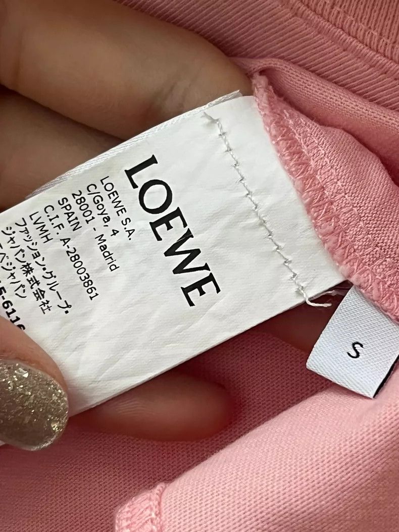 Loewe LOEWE Pink cactus T-shirt Size S / US 4 / IT 40 - 4 Thumbnail