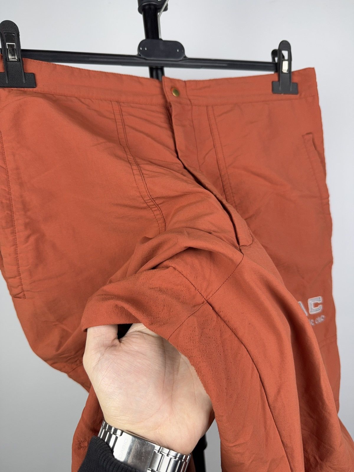 Adidas Vintage Adidas AAC Rust Parachute Pants 2001 Wide Nylon Fit Size US 34 / EU 50 - 15 Thumbnail
