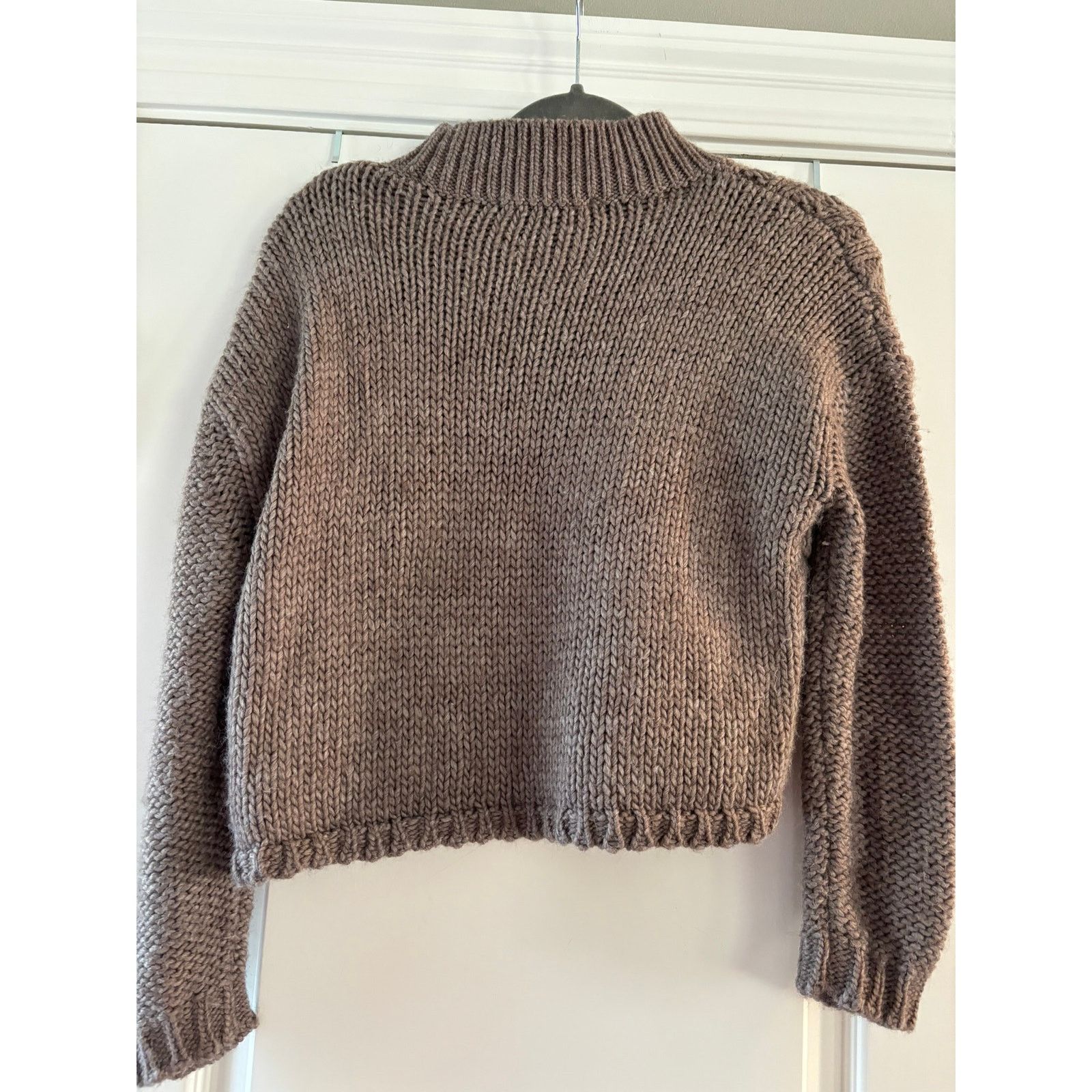 Tibi Tibi Acrylic Wool Blend Cropped Sweater Size Small Size S / US 4 / IT 40 - 2 Thumbnail